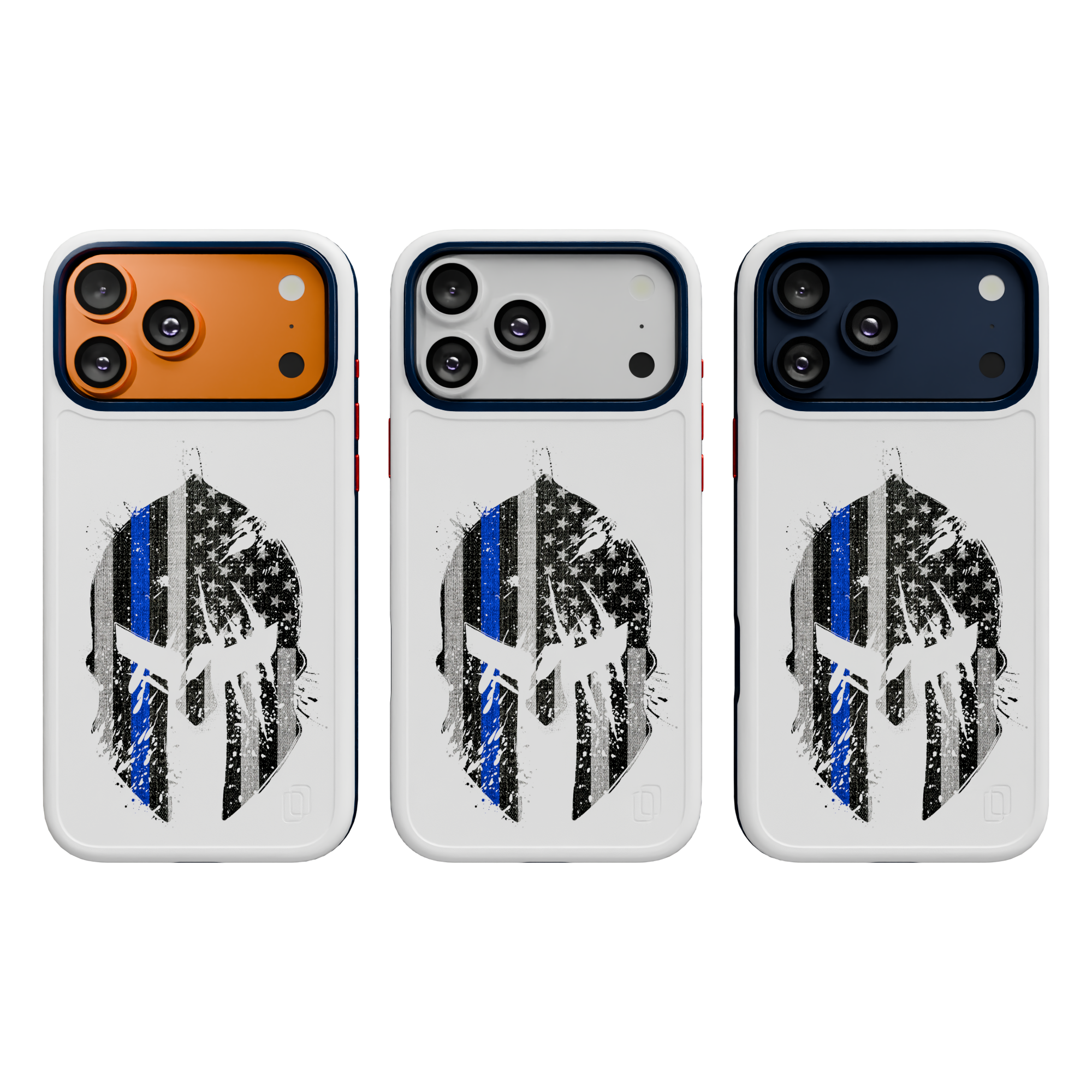 Patriot Collection - Spartan Blue for iPhone 17 Series Spartan Blue / iPhone 17 Pro Max / White