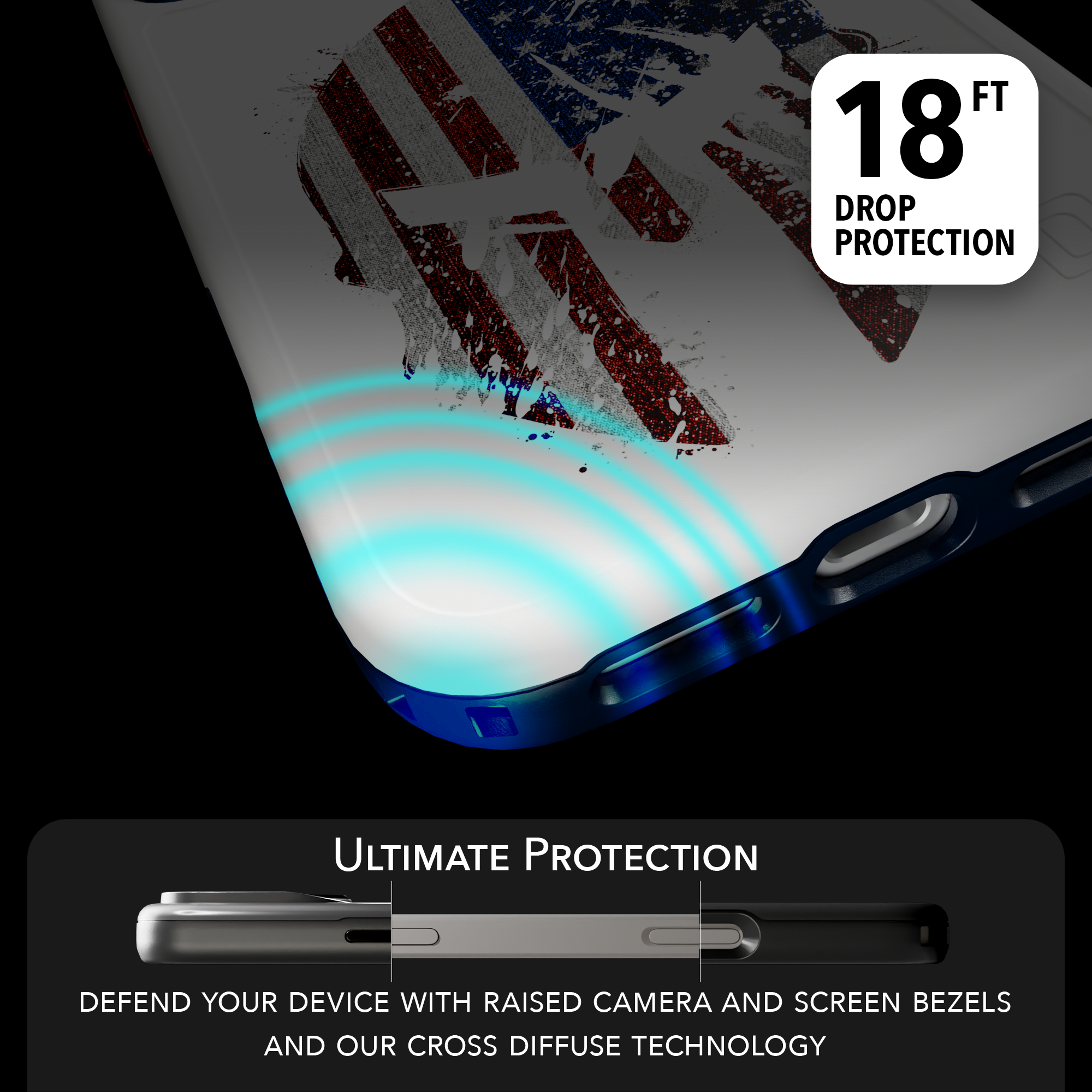 Patriot Collection - Spartan Patriot for iPhone 17 Series Spartan Patriot / iPhone 17 Pro Max / White