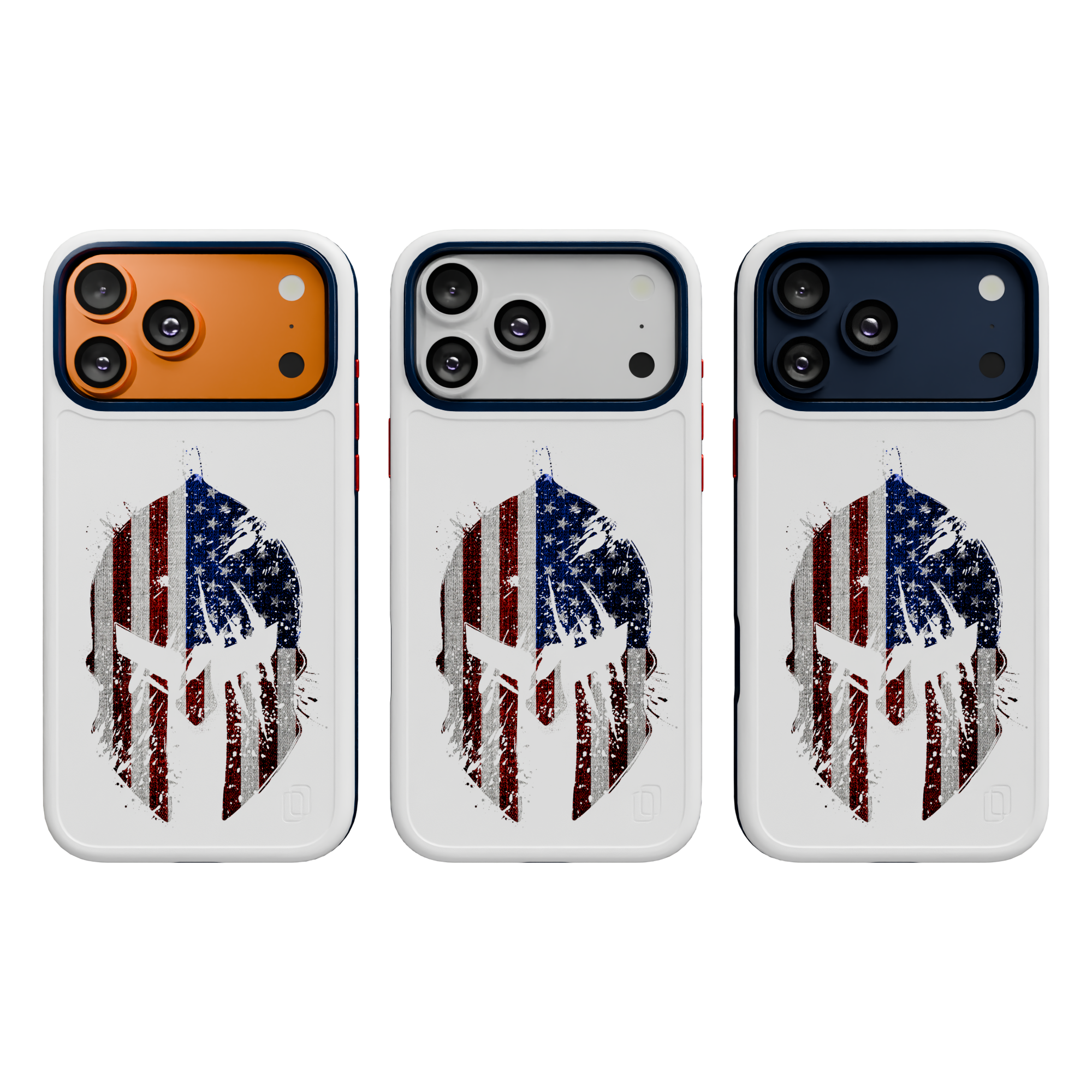 Patriot Collection - Spartan Patriot for iPhone 17 Series Spartan Patriot / iPhone 17 Pro Max / White
