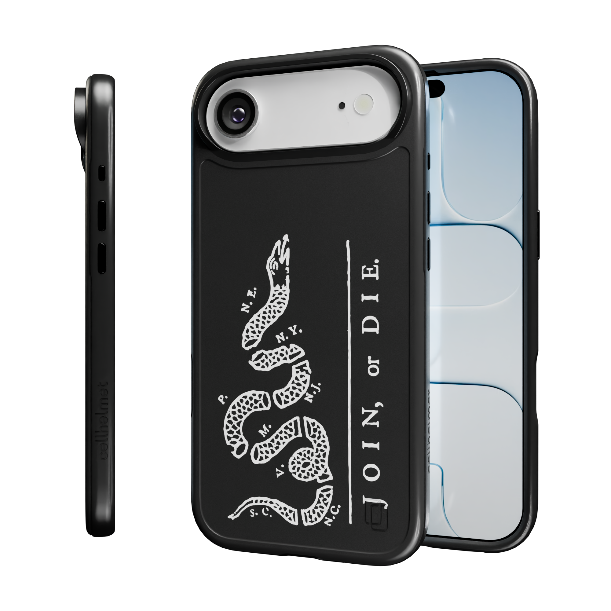 Patriot Collection - Broken Serpent for iPhone 17 Series Broken Serpent / iPhone Air / Black