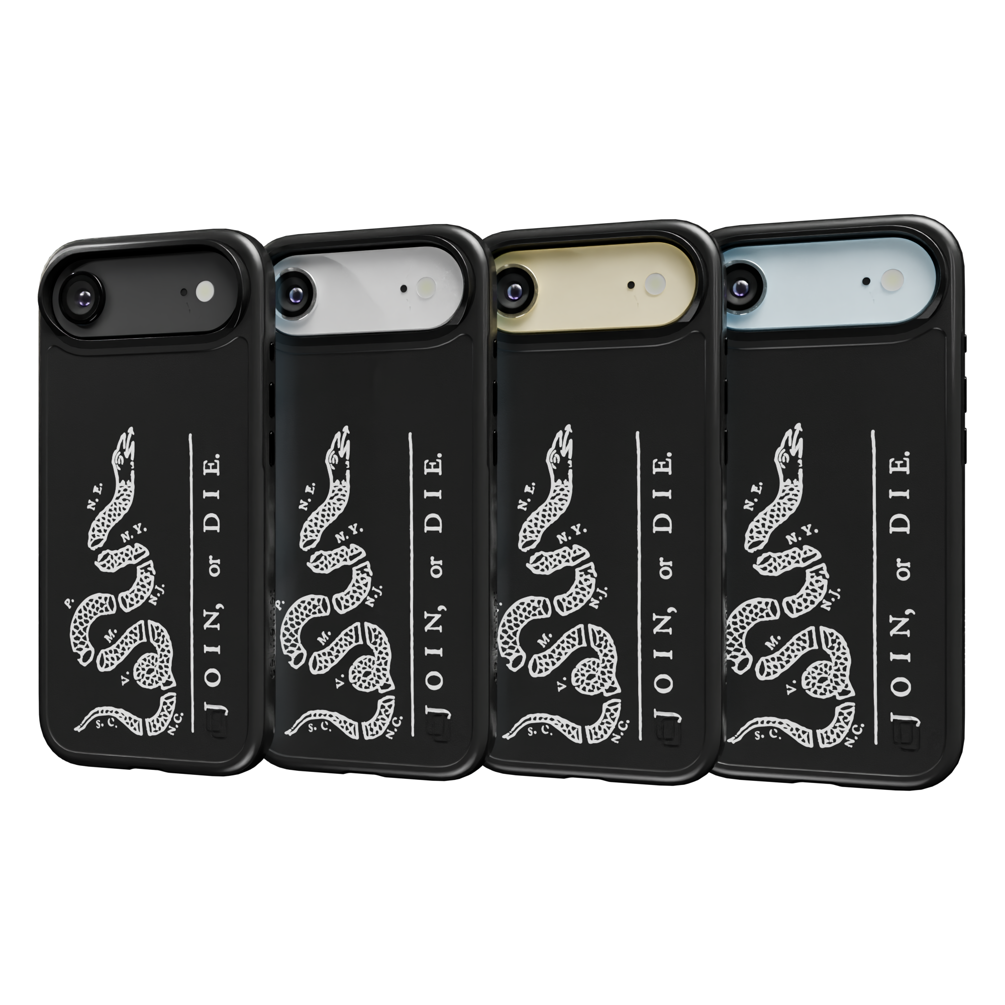 Patriot Collection - Broken Serpent for iPhone 17 Series Broken Serpent / iPhone Air / Black