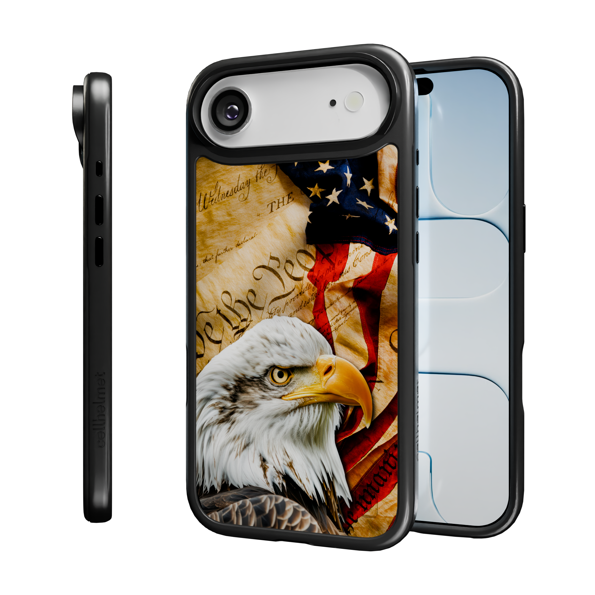 Patriot Collection - Freedom Eagle for iPhone 17 Series Freedom Eagle / iPhone Air / Black