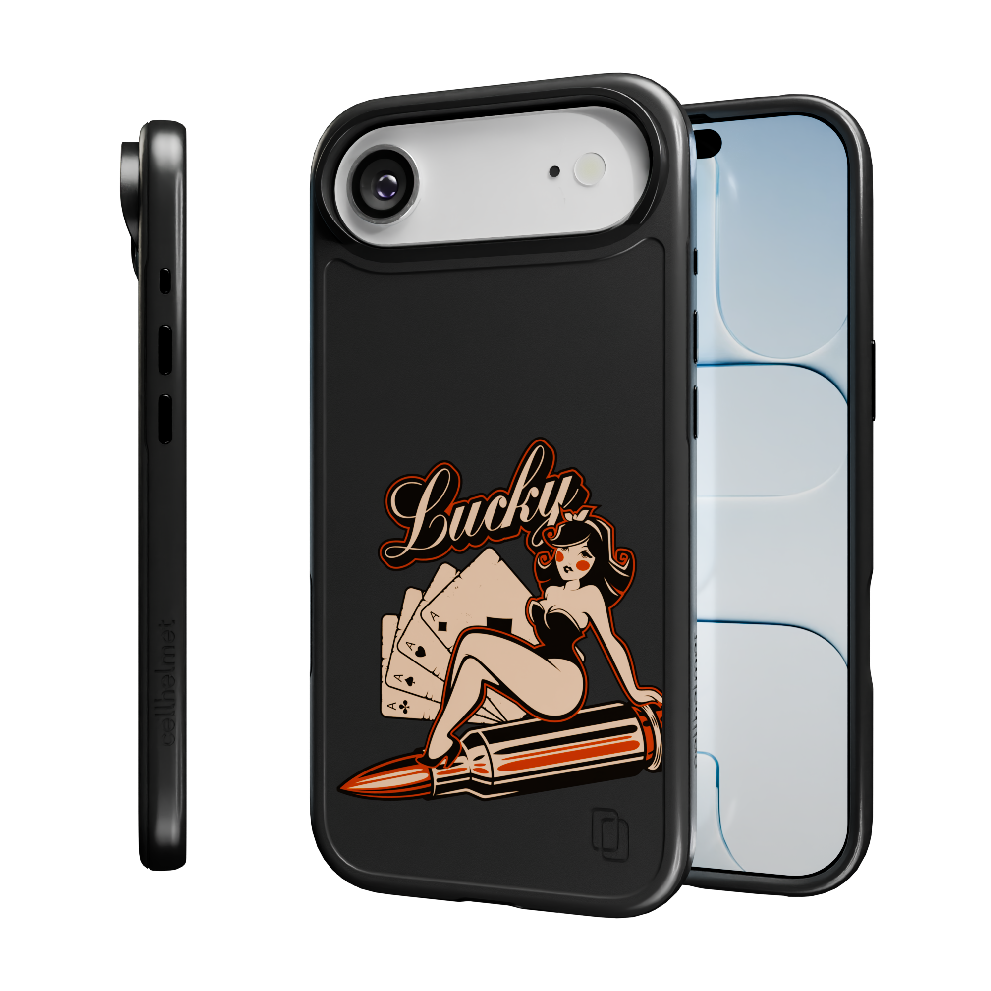 Patriot Collection - Lady Luck for iPhone 17 Series Lady Luck / iPhone Air / Black