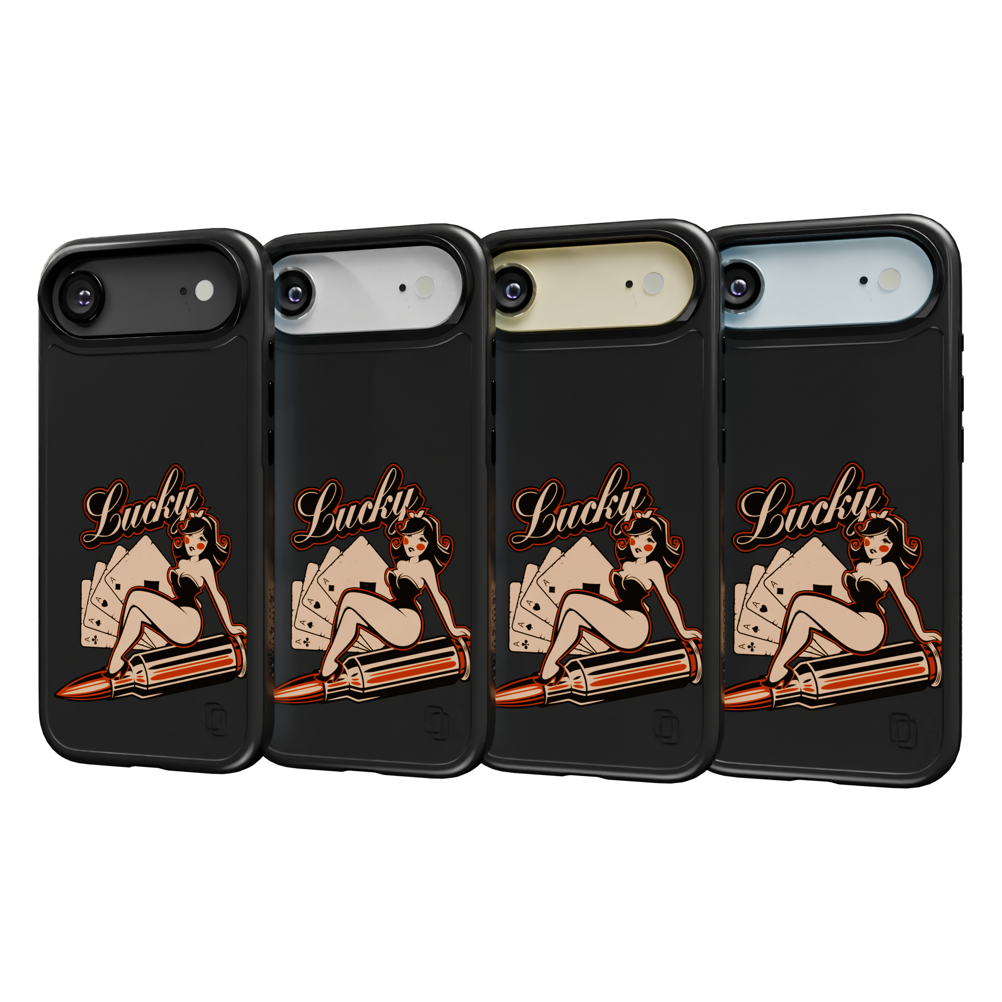 Patriot Collection - Lady Luck for iPhone 17 Series Lady Luck / iPhone Air / Black