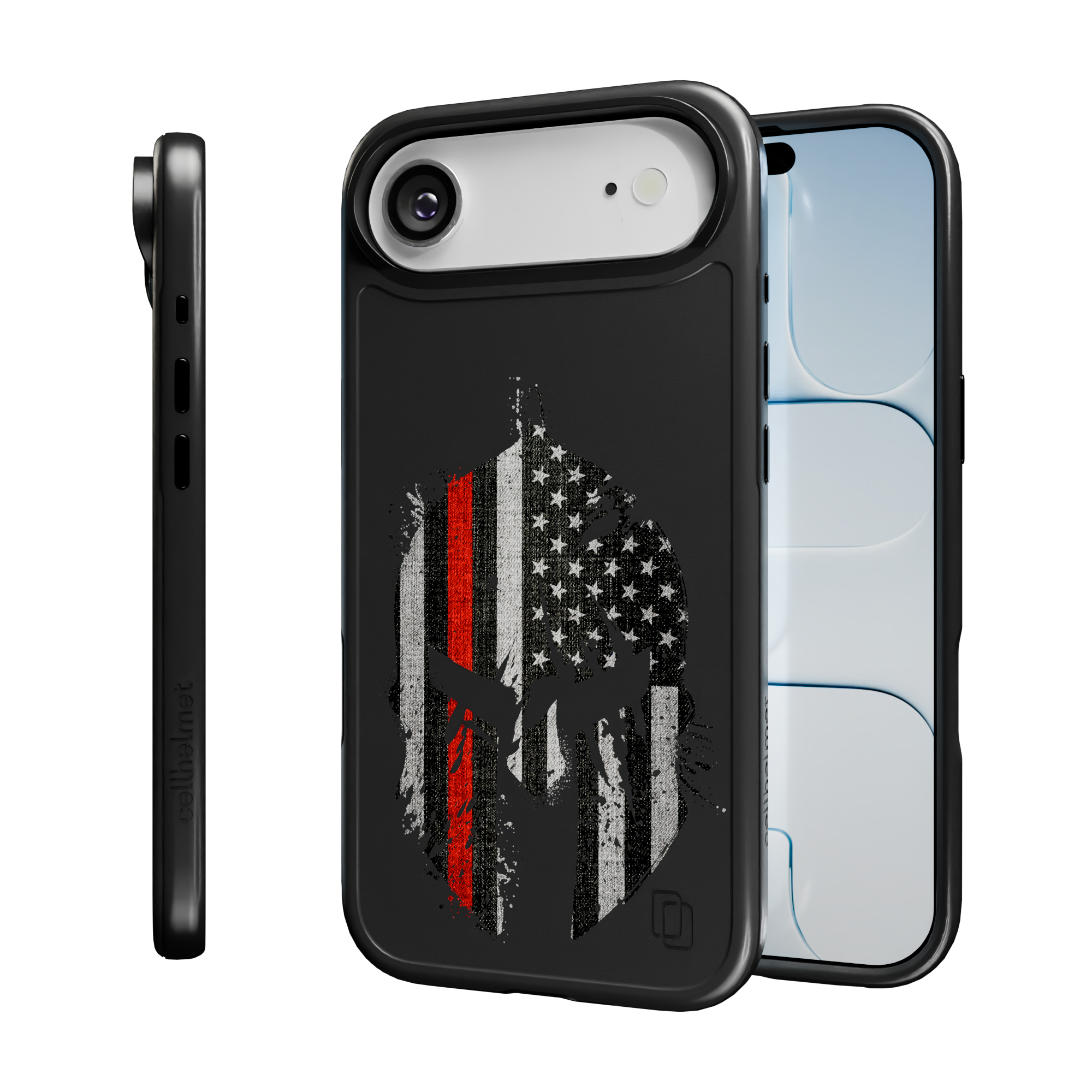 Patriot Collection - Spartan Red for iPhone 17 Series Spartan Red / iPhone Air / Black