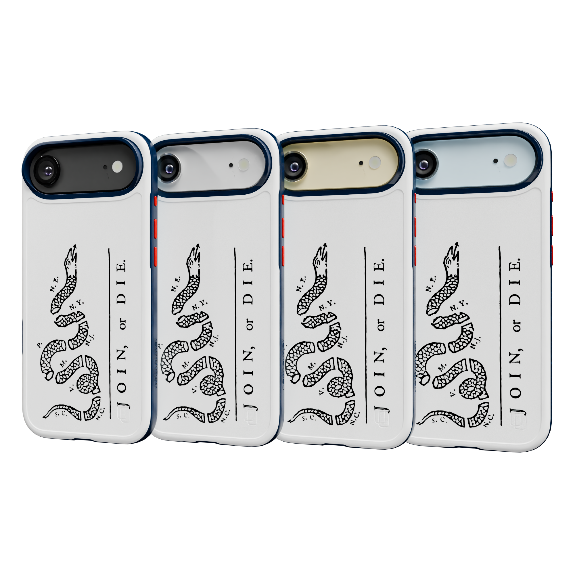 Patriot Collection - Broken Serpent for iPhone 17 Series Broken Serpent / iPhone Air / White