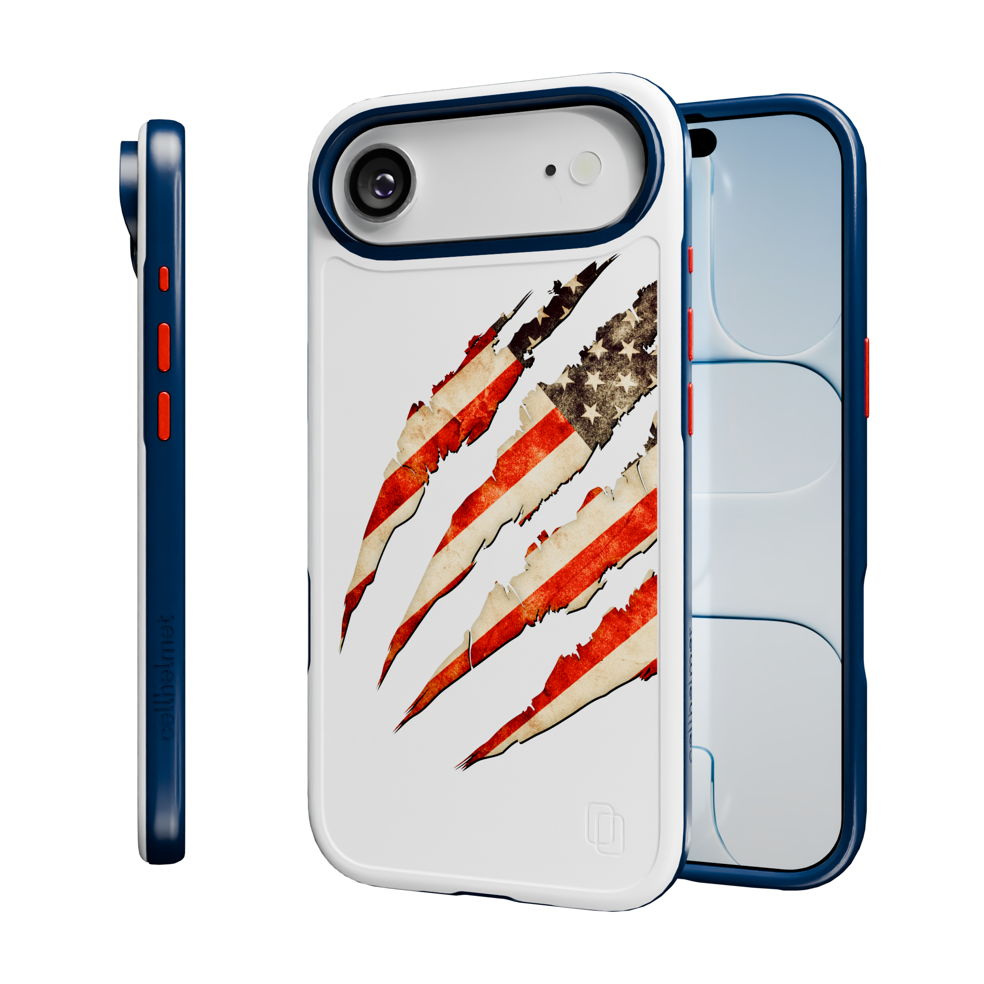 Patriot Collection - Claws of Freedom for iPhone 17 Series Claws of Freedom / iPhone Air / White