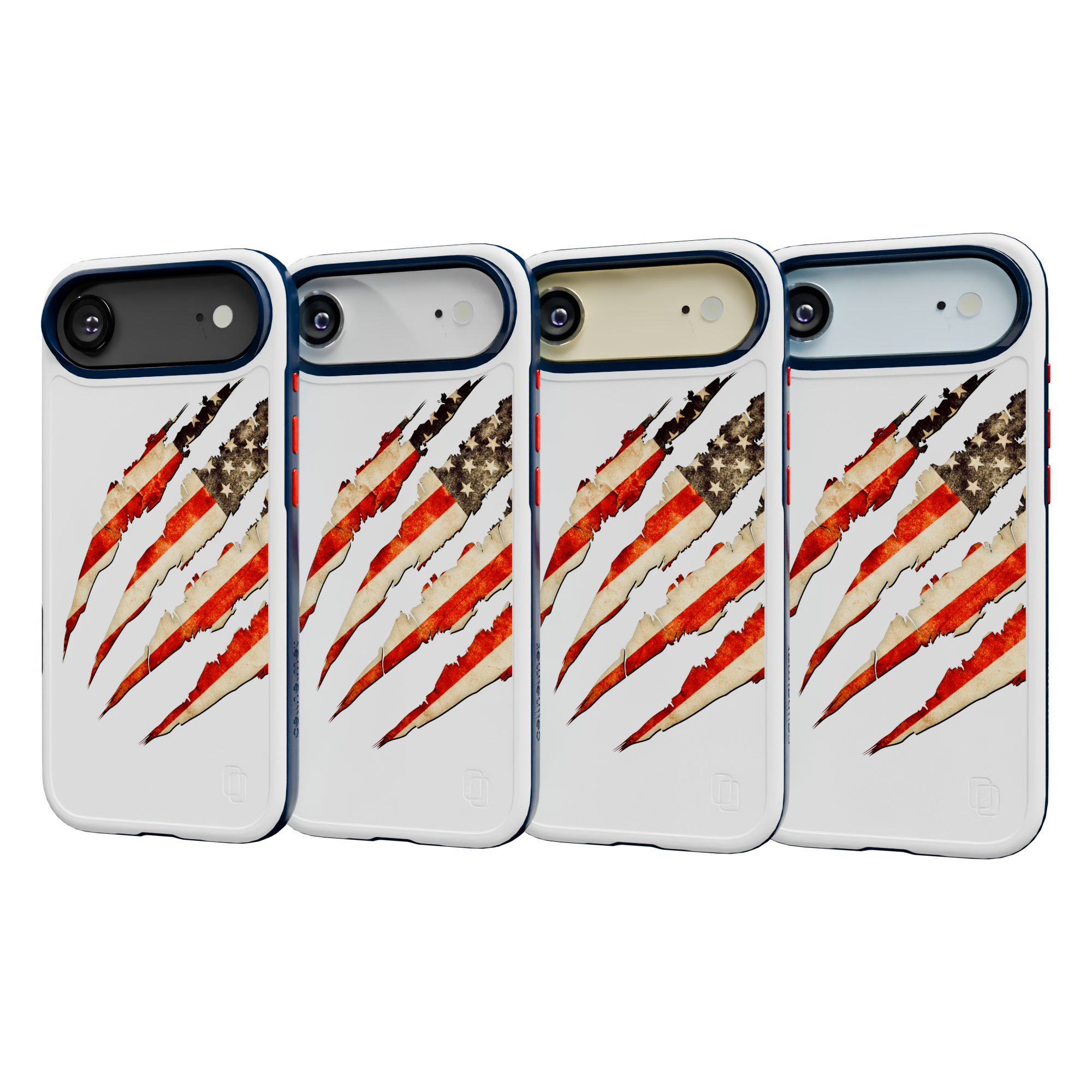 Patriot Collection - Claws of Freedom for iPhone 17 Series Claws of Freedom / iPhone Air / White
