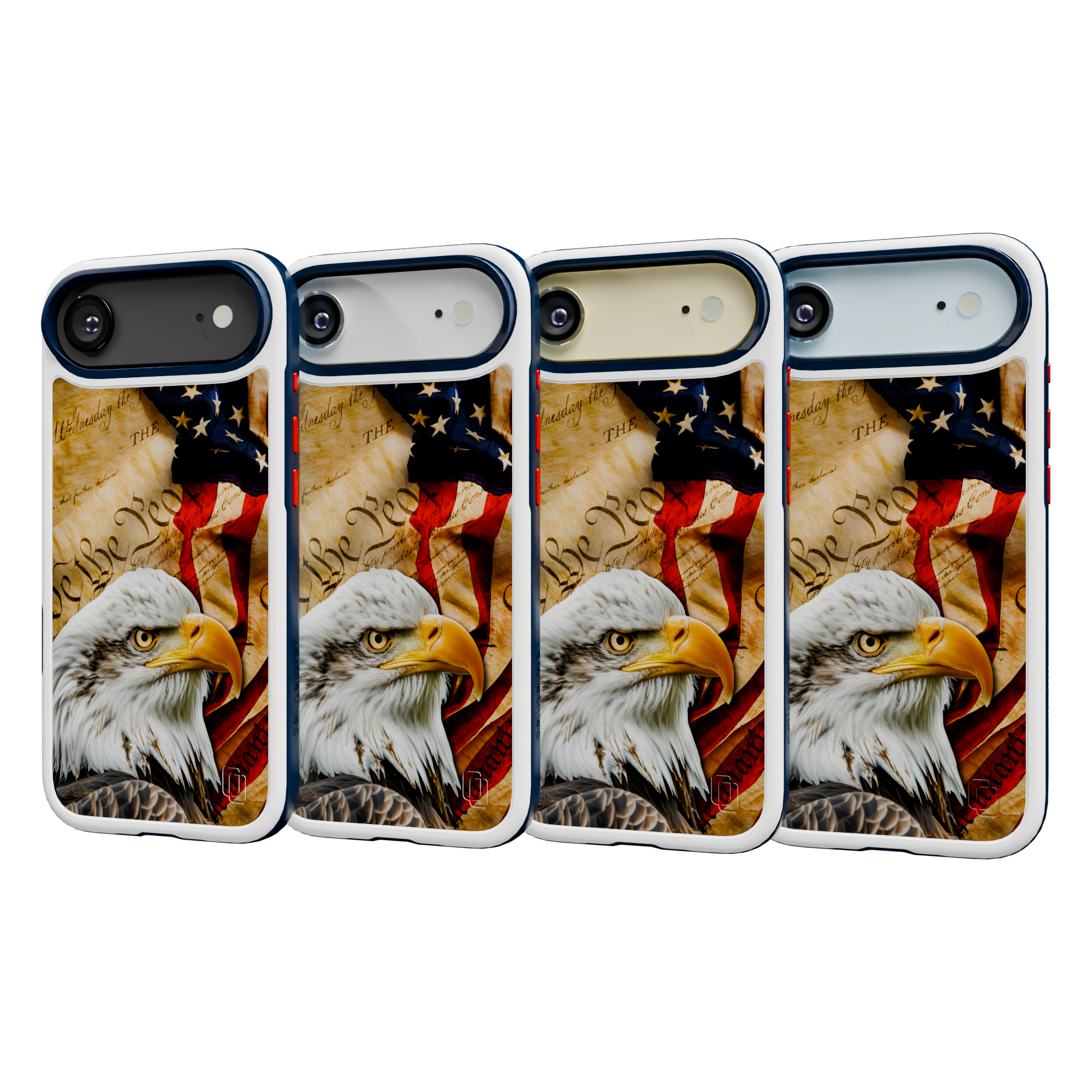 Patriot Collection - Freedom Eagle for iPhone 17 Series Freedom Eagle / iPhone Air / White