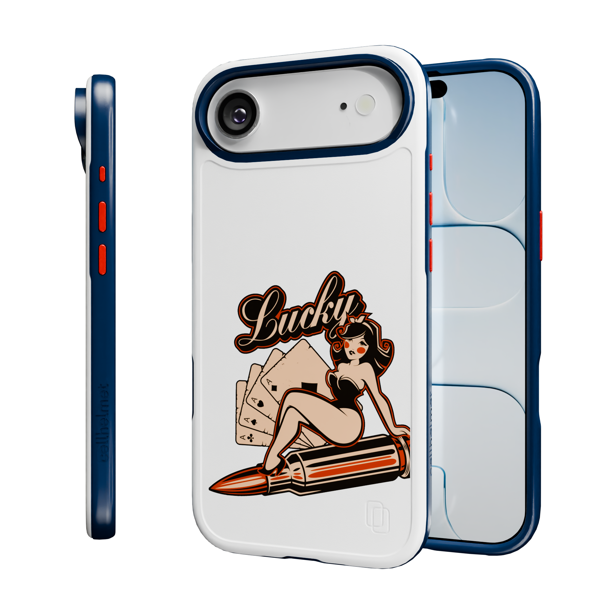 Patriot Collection - Lady Luck for iPhone 17 Series Lady Luck / iPhone Air / White