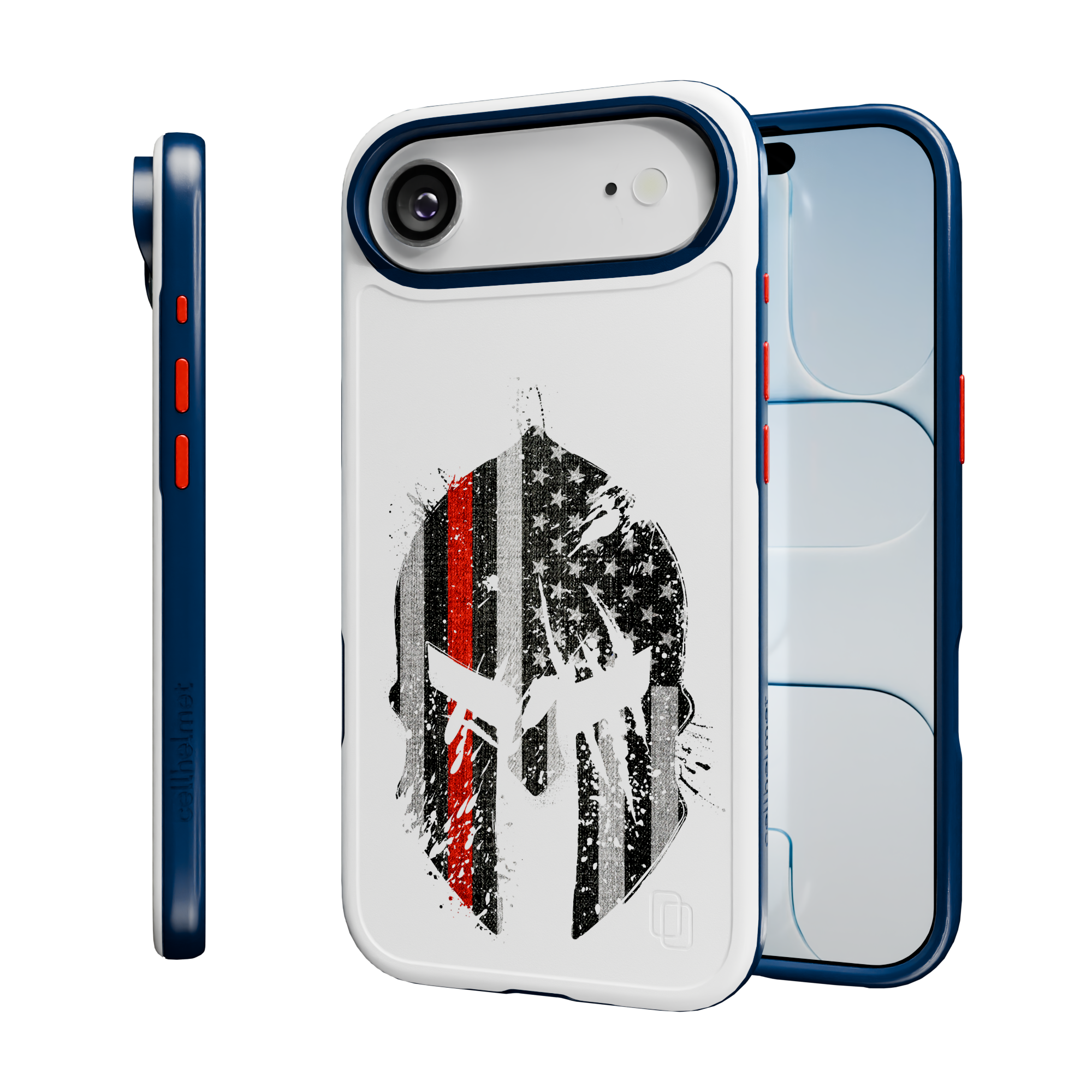 Patriot Collection - Spartan Red for iPhone 17 Series Spartan Red / iPhone Air / White