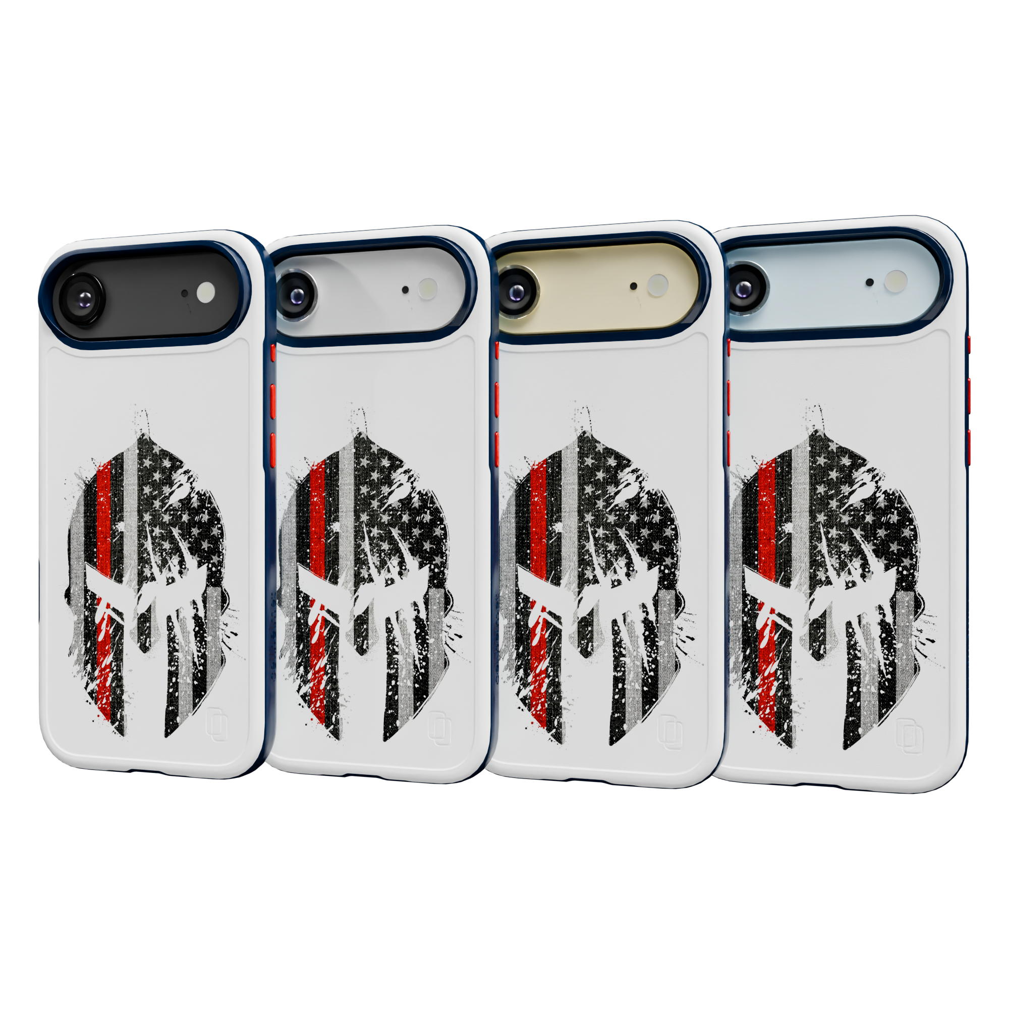 Patriot Collection - Spartan Red for iPhone 17 Series Spartan Red / iPhone Air / White