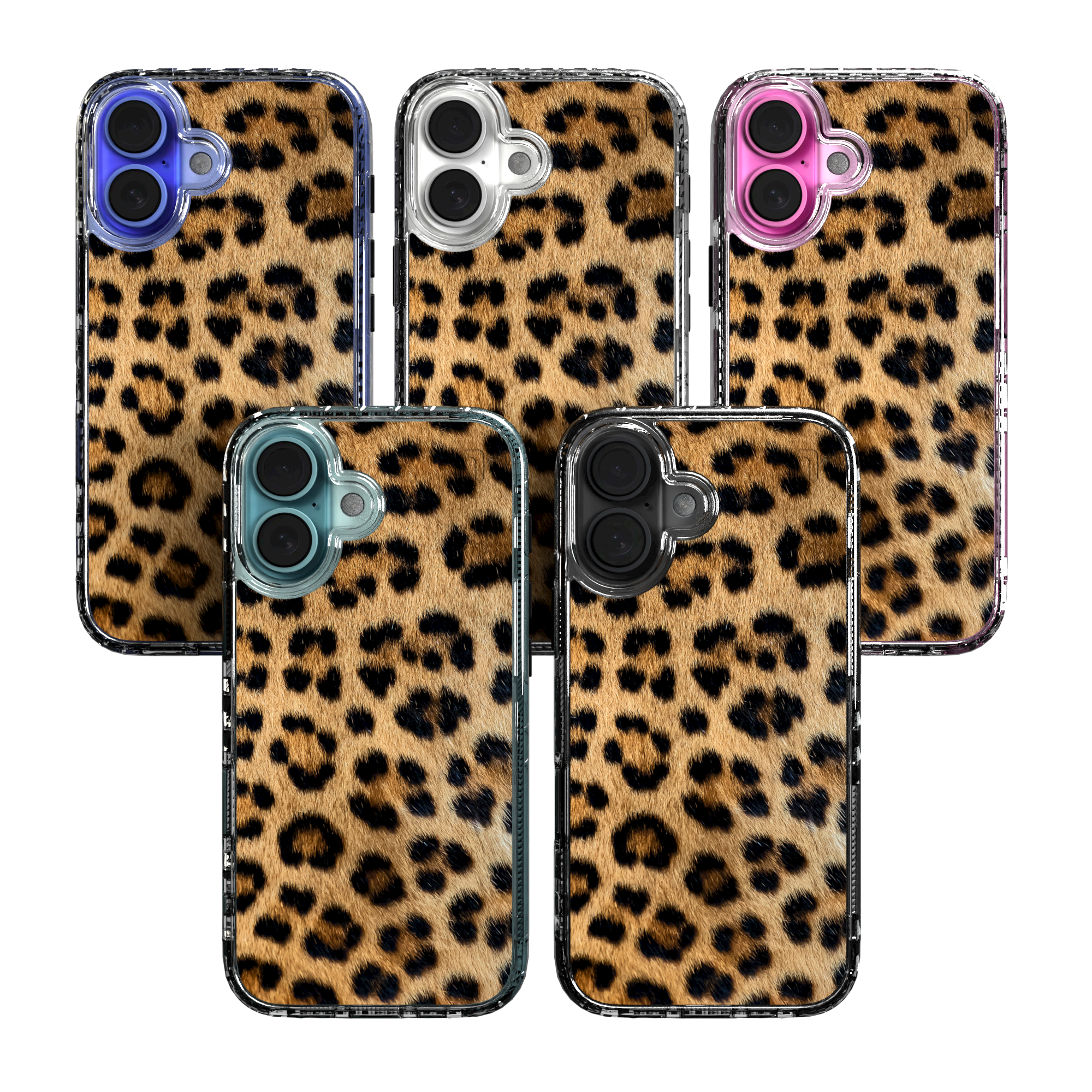 iPhone 16 Series | MagSafe | Animal Print Case | Leopard Print Leopard / iPhone 16 / Clear