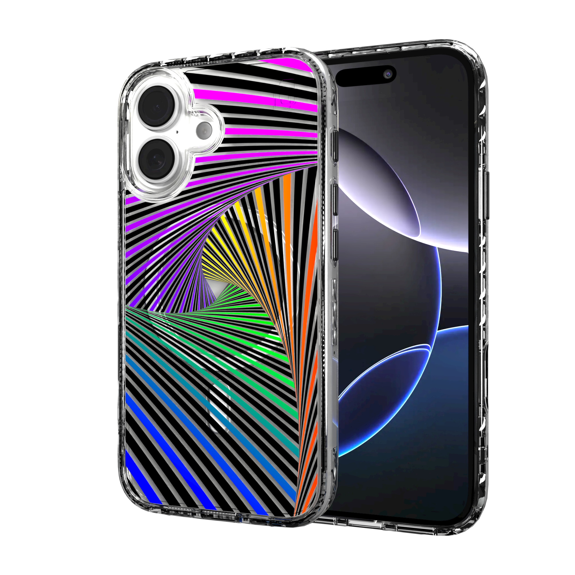 iPhone 16 Series | MagSafe | Monochromatic Case Designs | Prism Prsima / iPhone 16 / Clear