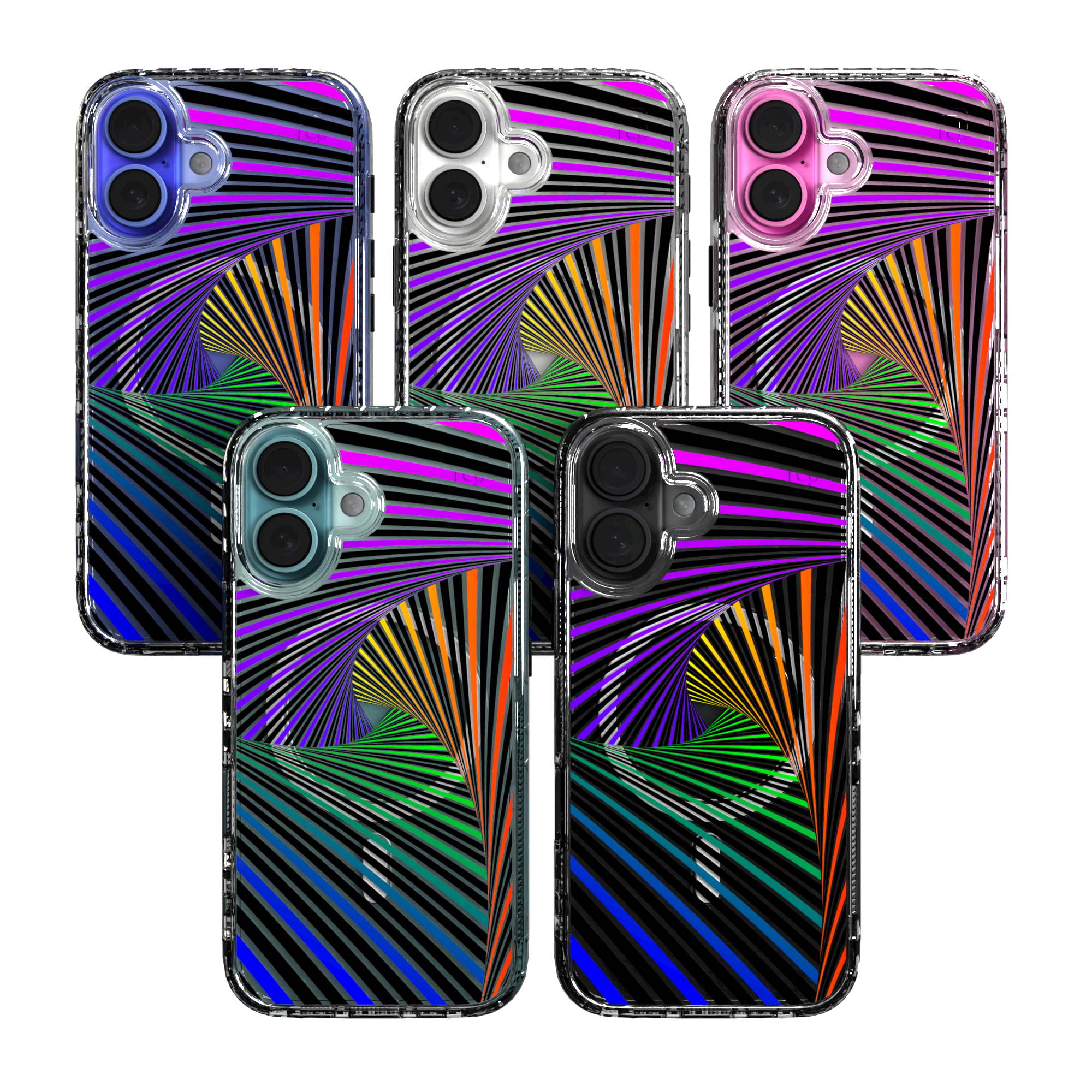 iPhone 16 Series | MagSafe | Monochromatic Case Designs | Prism Prsima / iPhone 16 / Clear