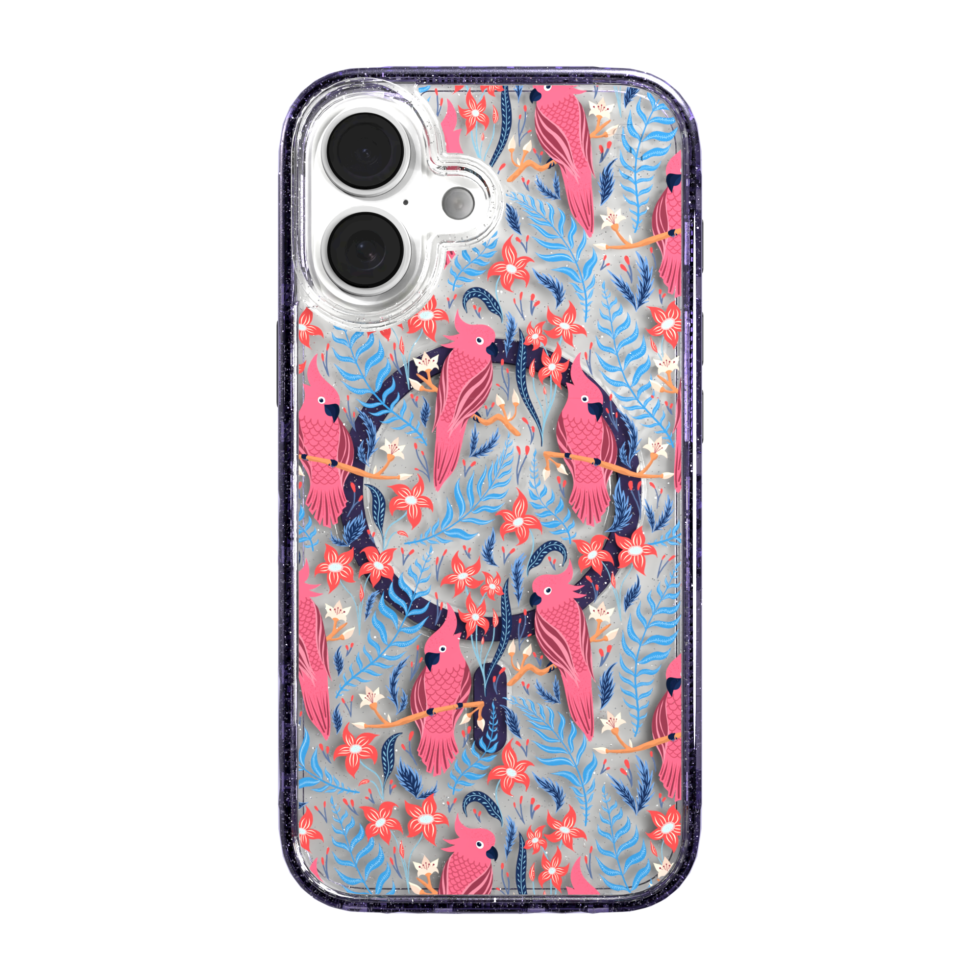iPhone 16 Series | MagSafe | Bird Case | Oasis Blossom