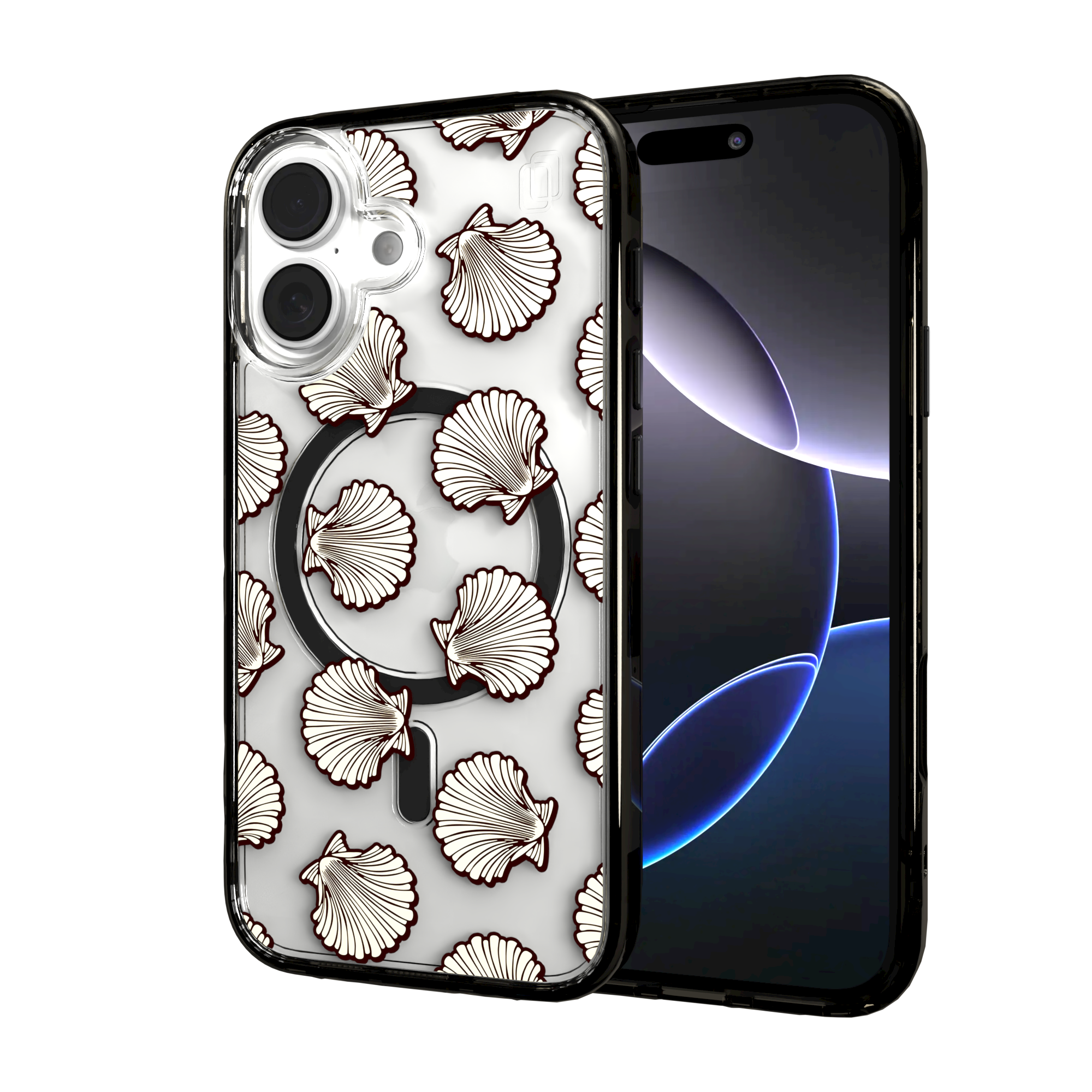 iPhone 16 Series | MagSafe | Coastal Case Collection | Seamless Seashells