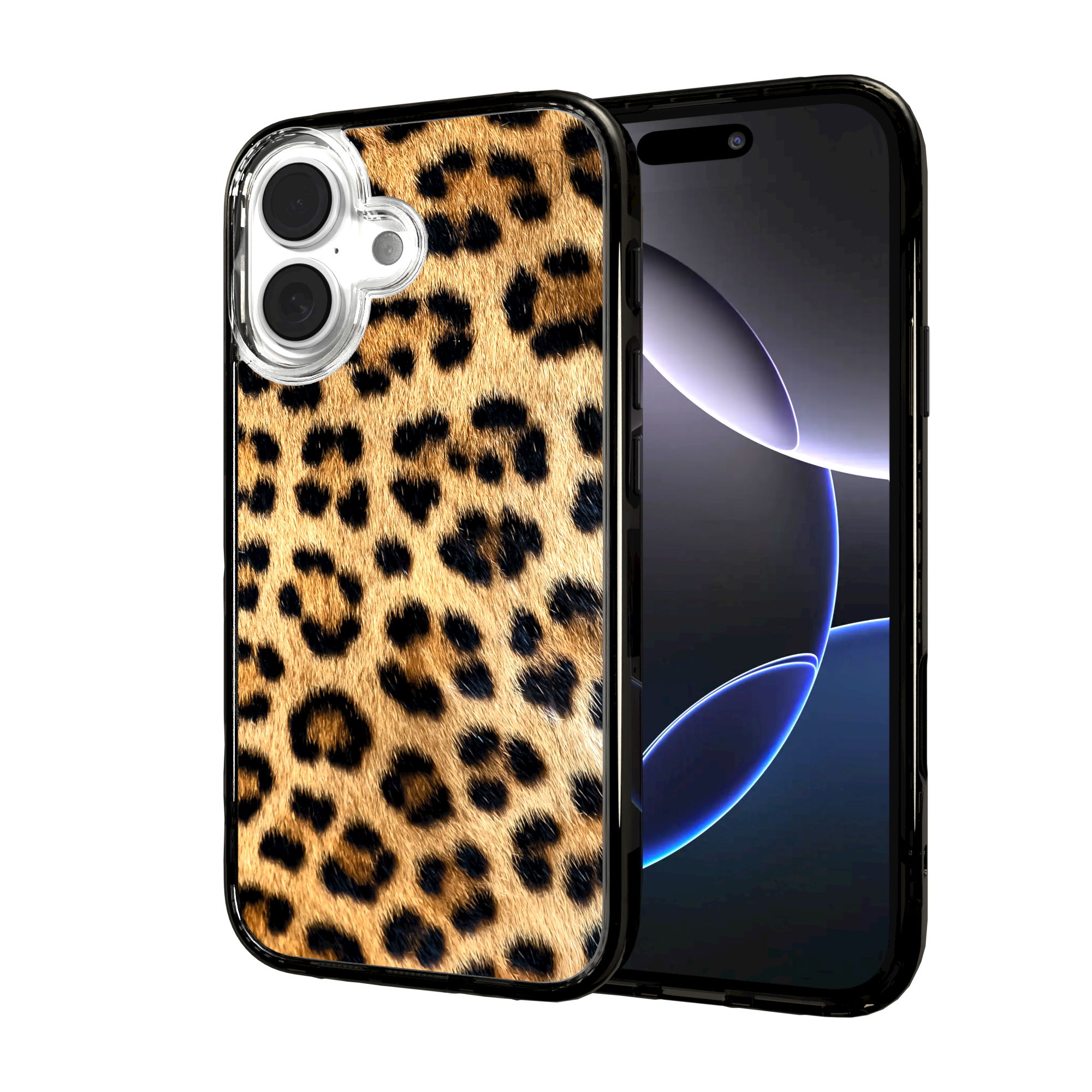 iPhone 16 Series | MagSafe | Animal Print Case | Leopard Print Leopard / iPhone 16 / Black