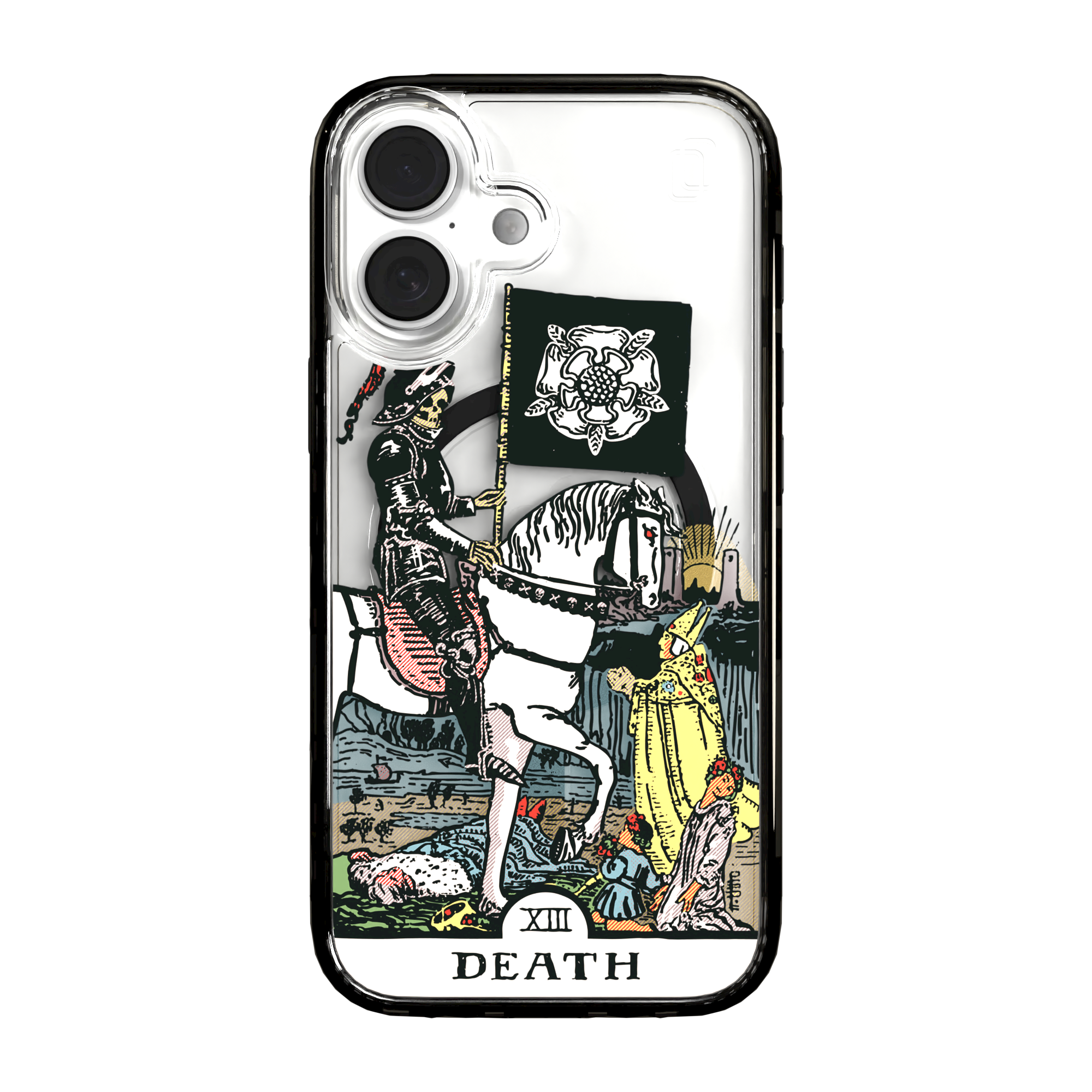 iPhone 16 Series | MagSafe | Tarot Collection | Death Death - Color / iPhone 16 / Black