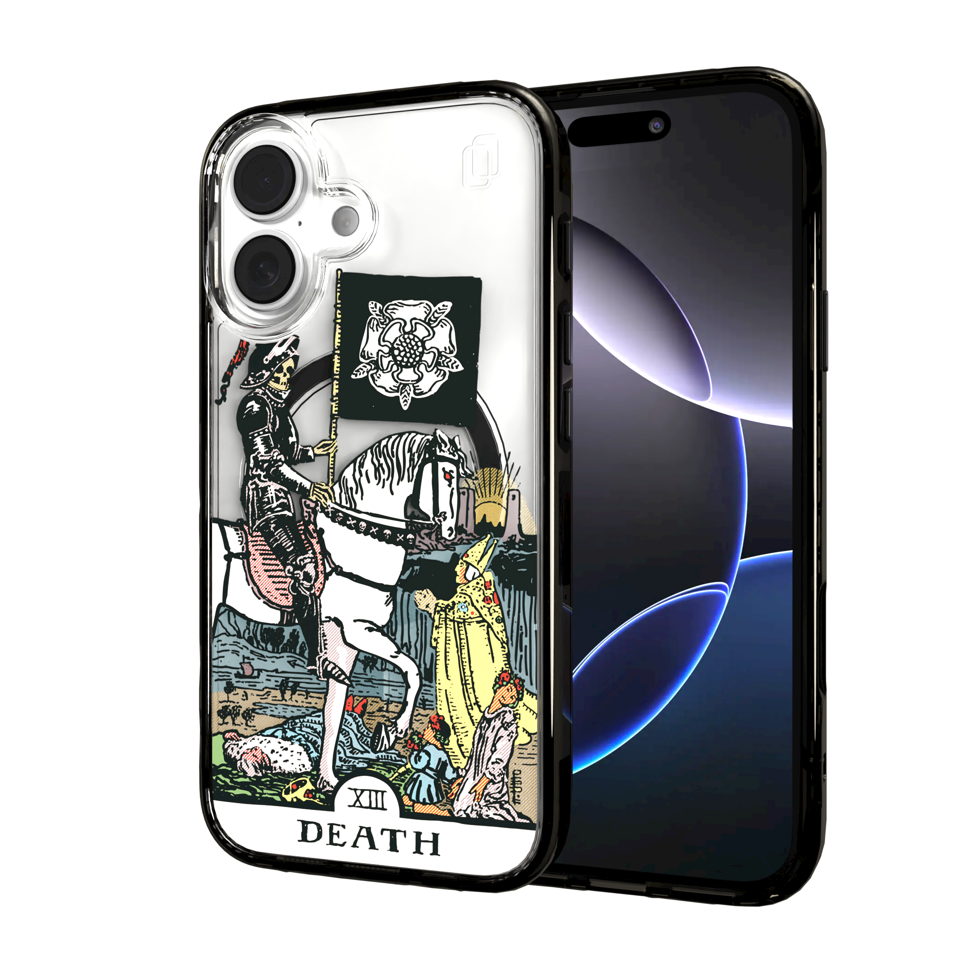 iPhone 16 Series | MagSafe | Tarot Collection | Death Death - Color / iPhone 16 / Black