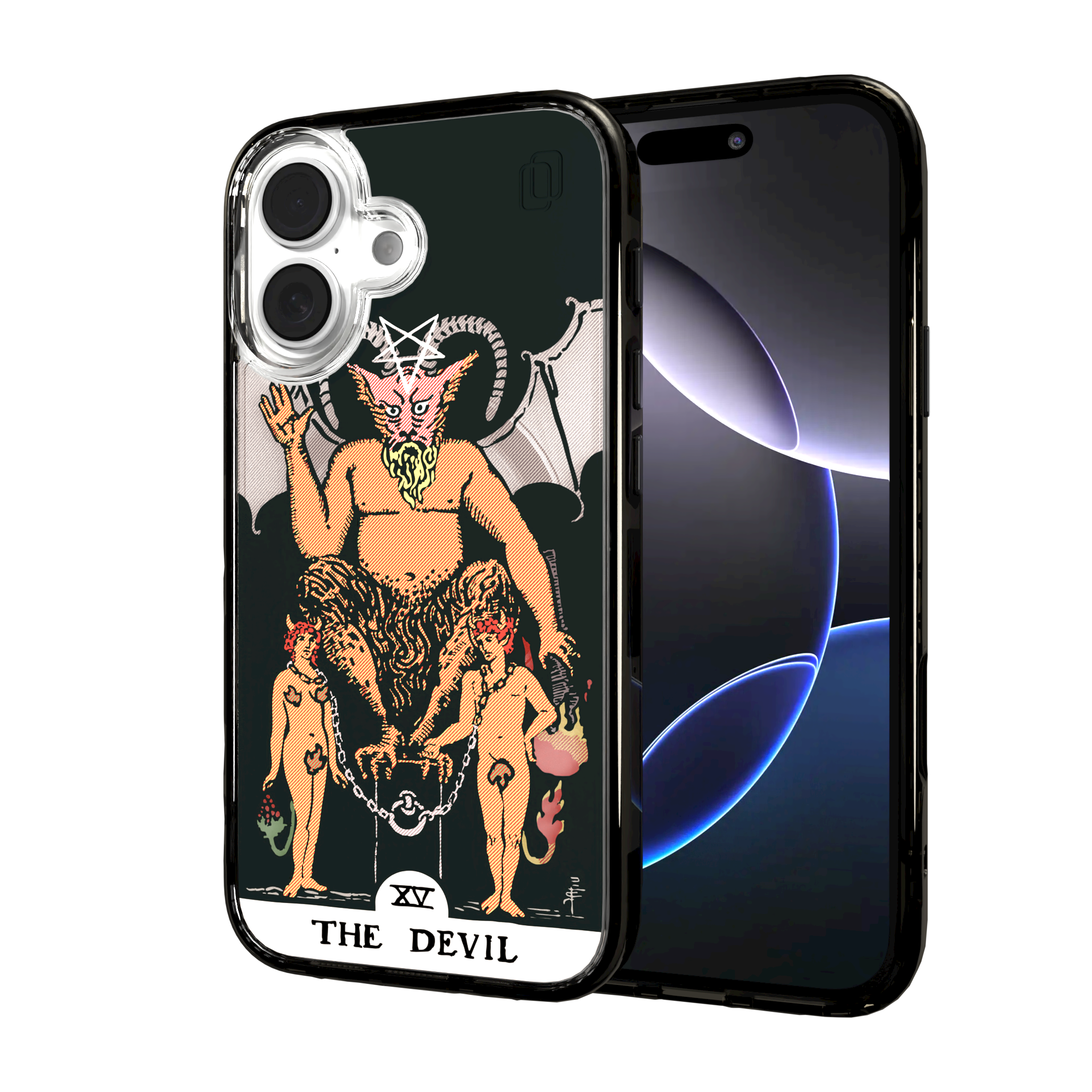 iPhone 16 Series | MagSafe | Tarot Collection | The Devil The Devil - Color / iPhone 16 / Black