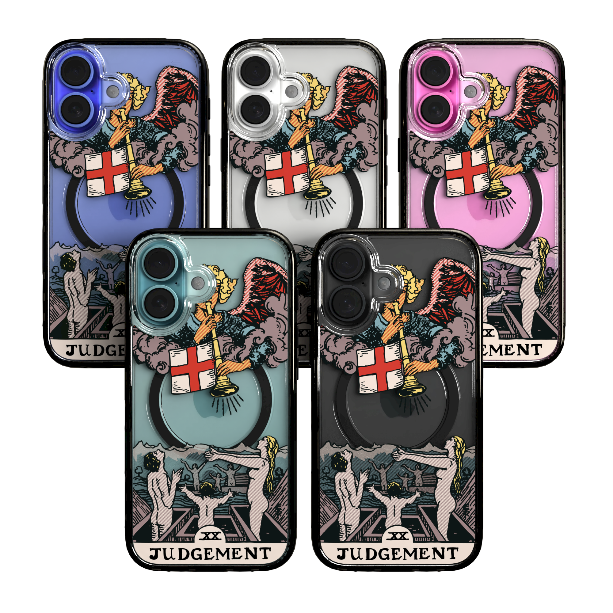 iPhone 16 Series | MagSafe | Tarot Collection | Judgement Judgement - Color / iPhone 16 / Black