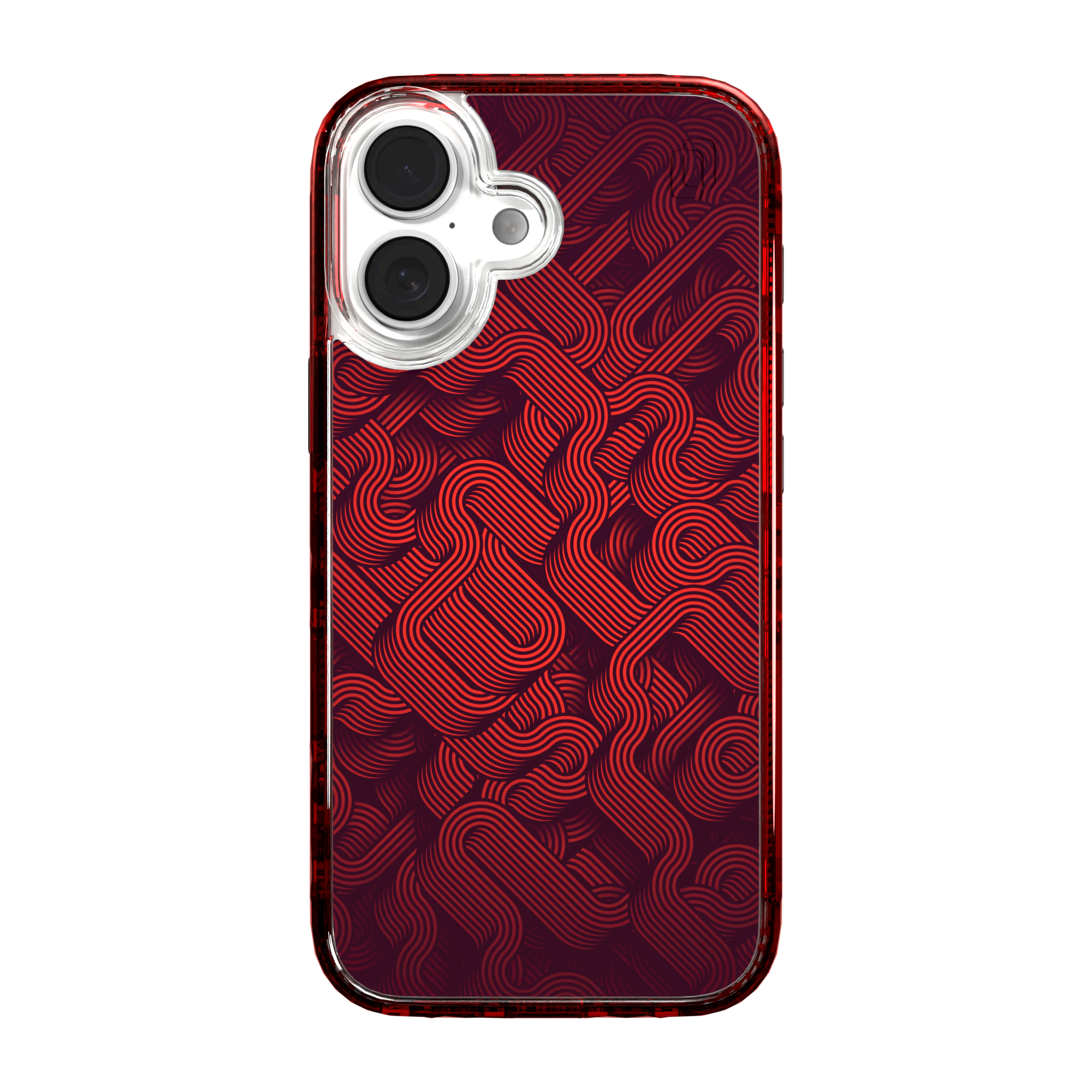 iPhone 16 Series | MagSafe | Monochromatic Case Designs | Red Dimensions Red Dimensions / iPhone 16 / Red