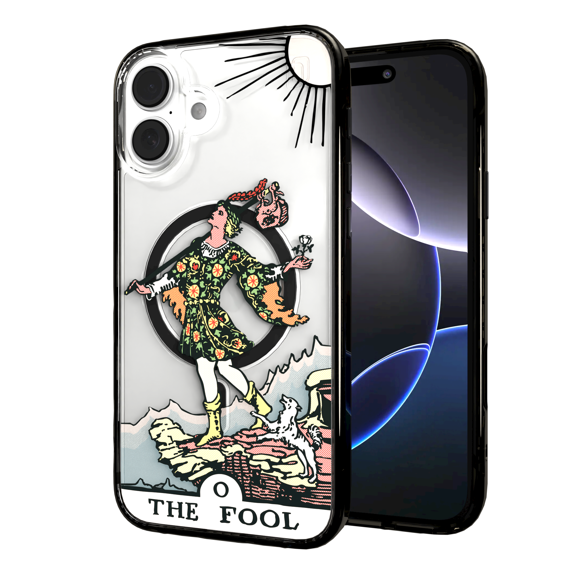 iPhone 16 Series | MagSafe | Tarot Collection | The Fool The Fool - Color / iPhone 16 Plus / Black