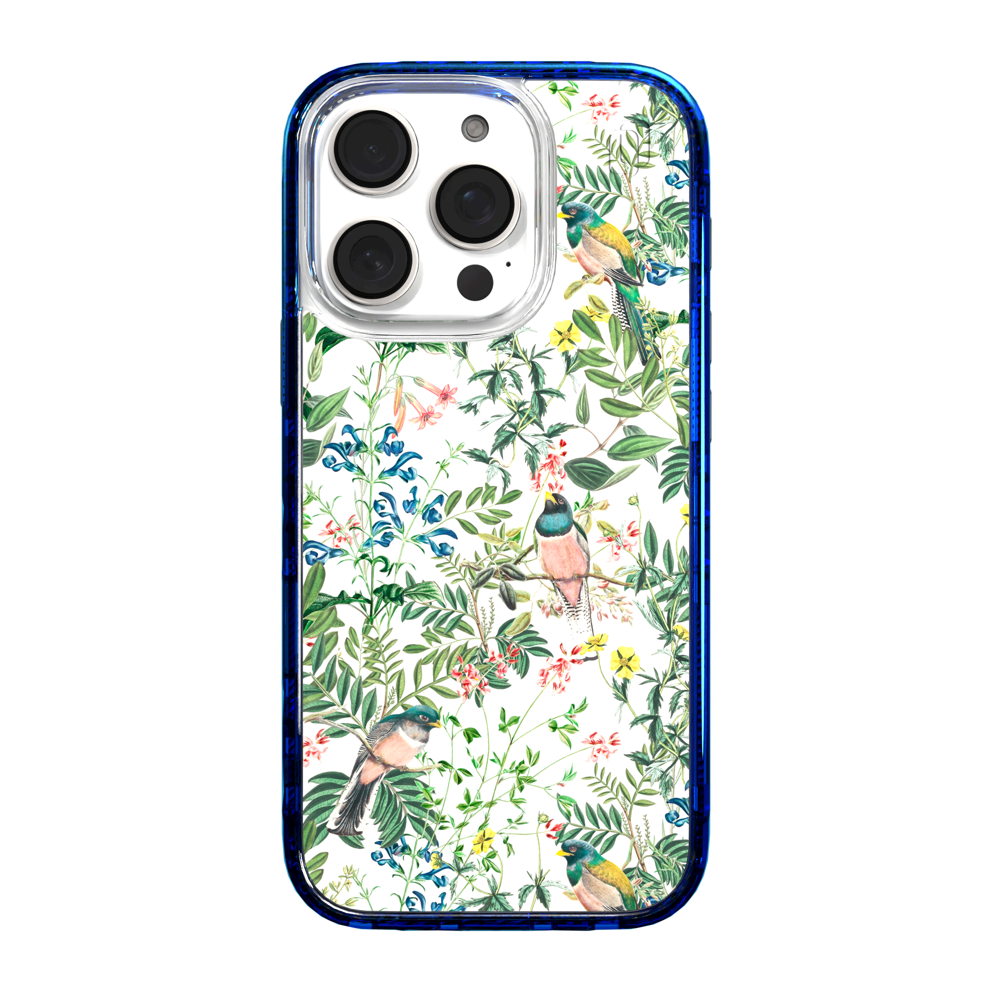 iPhone 16 Series | MagSafe | Bird Case | Botanical Cockatoo Botanical Cockatoo / iPhone 16 Pro / Blue