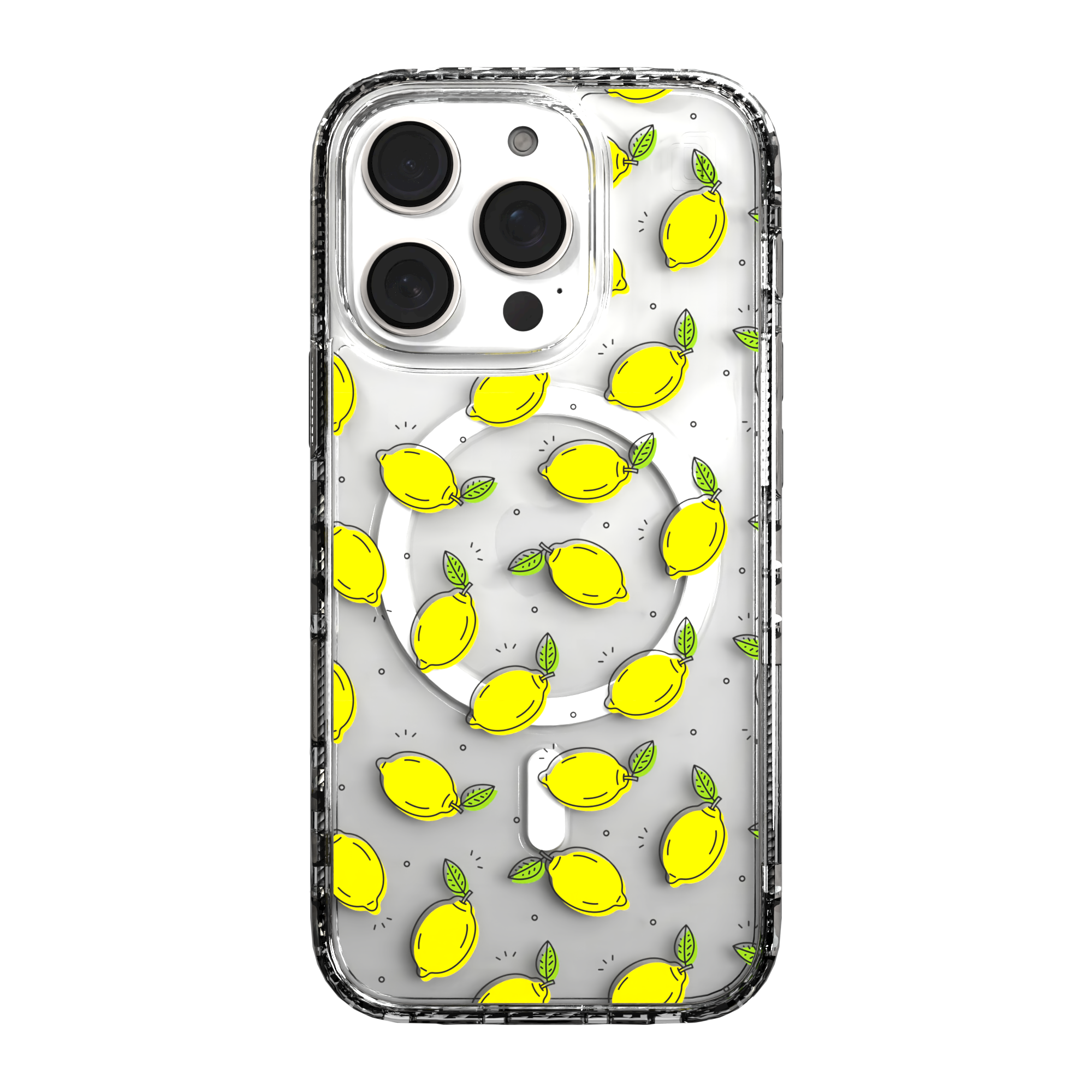 iPhone 16 Series | MagSafe | Fruit Bowl Collection | Lotsa Lemons Lotsa Lemons / iPhone 16 Pro / Clear