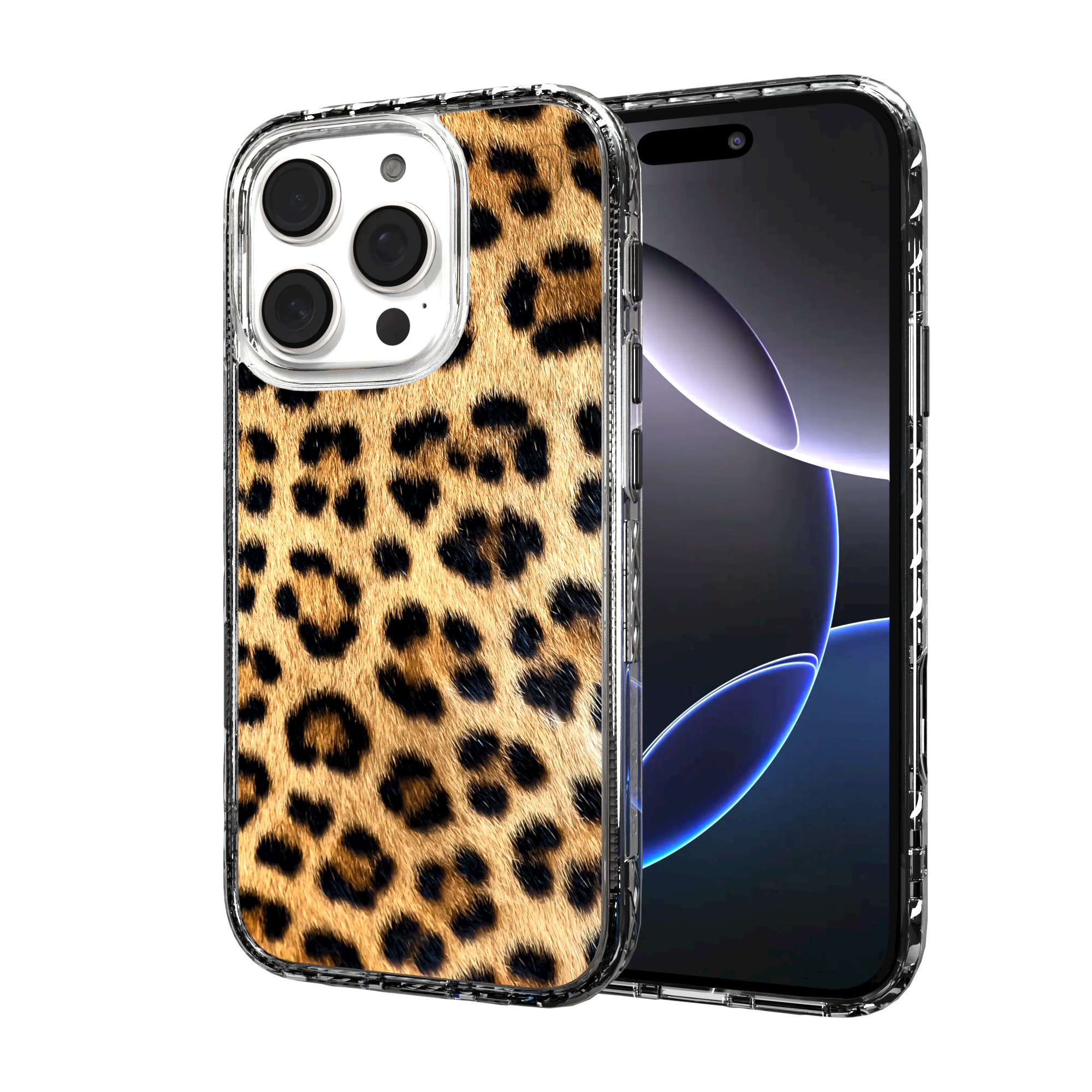 iPhone 16 Series | MagSafe | Animal Print Case | Leopard Print Leopard / iPhone 16 Pro / Clear