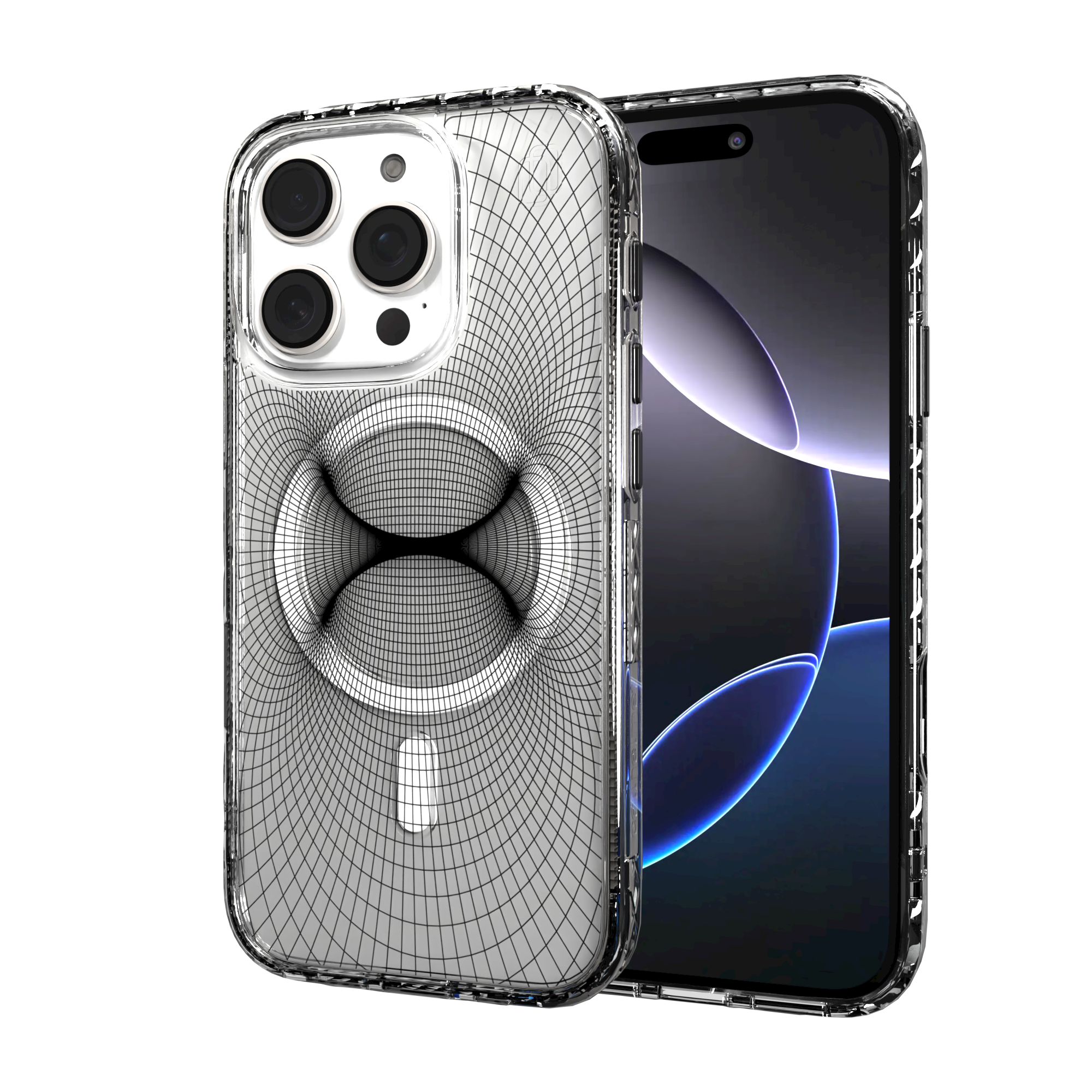 iPhone 16 Series | MagSafe | Monochromatic Case Designs | Symmetry Symmetry / iPhone 16 Pro / Clear