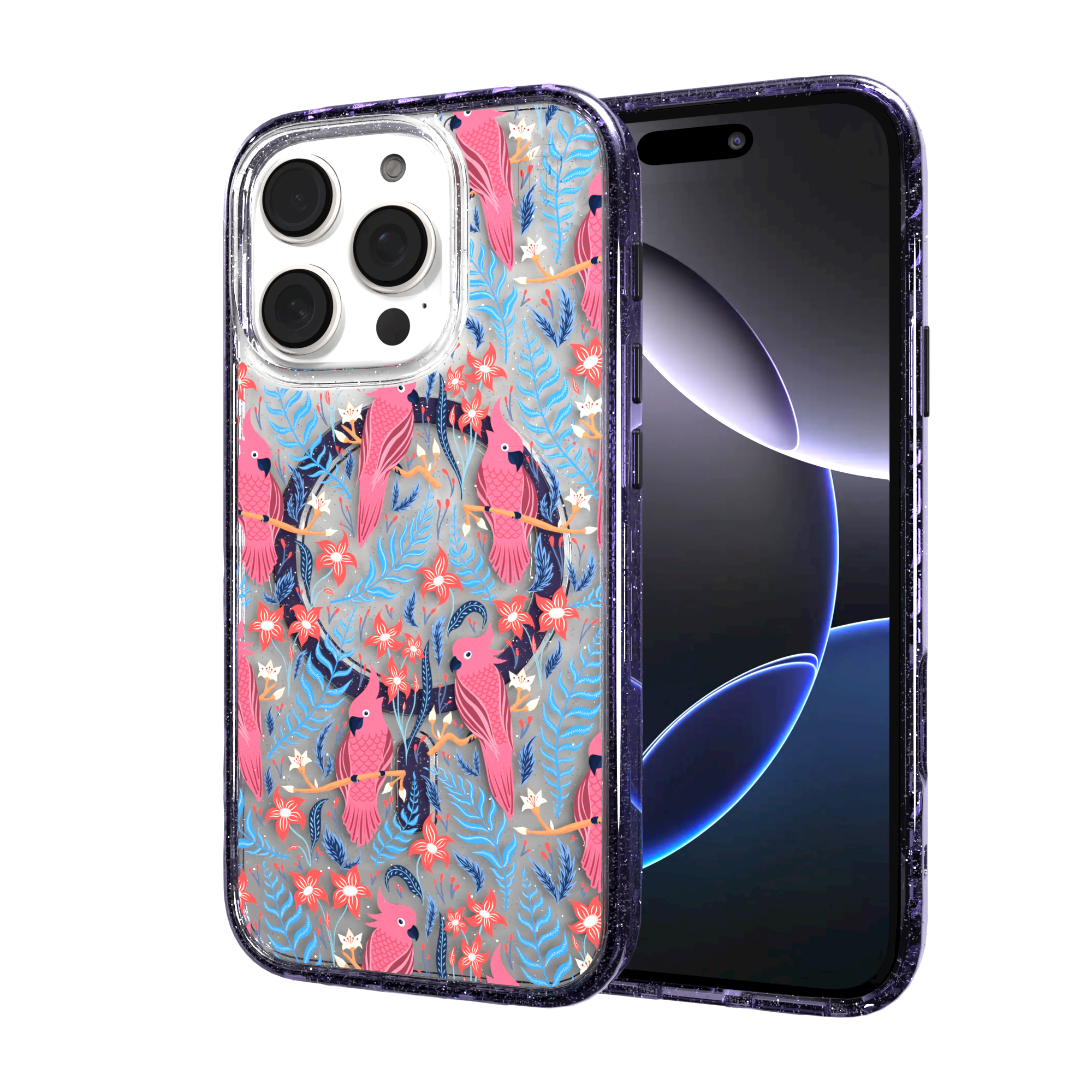 iPhone 16 Series | MagSafe | Bird Case | Oasis Blossom
