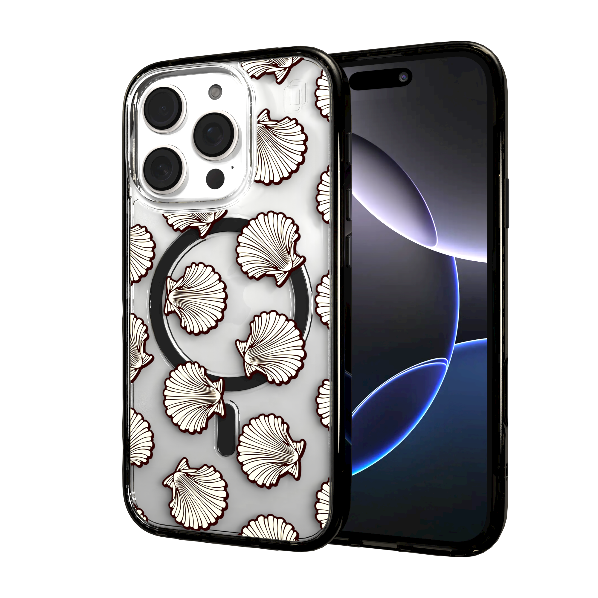 iPhone 16 Series | MagSafe | Coastal Case Collection | Seamless Seashells