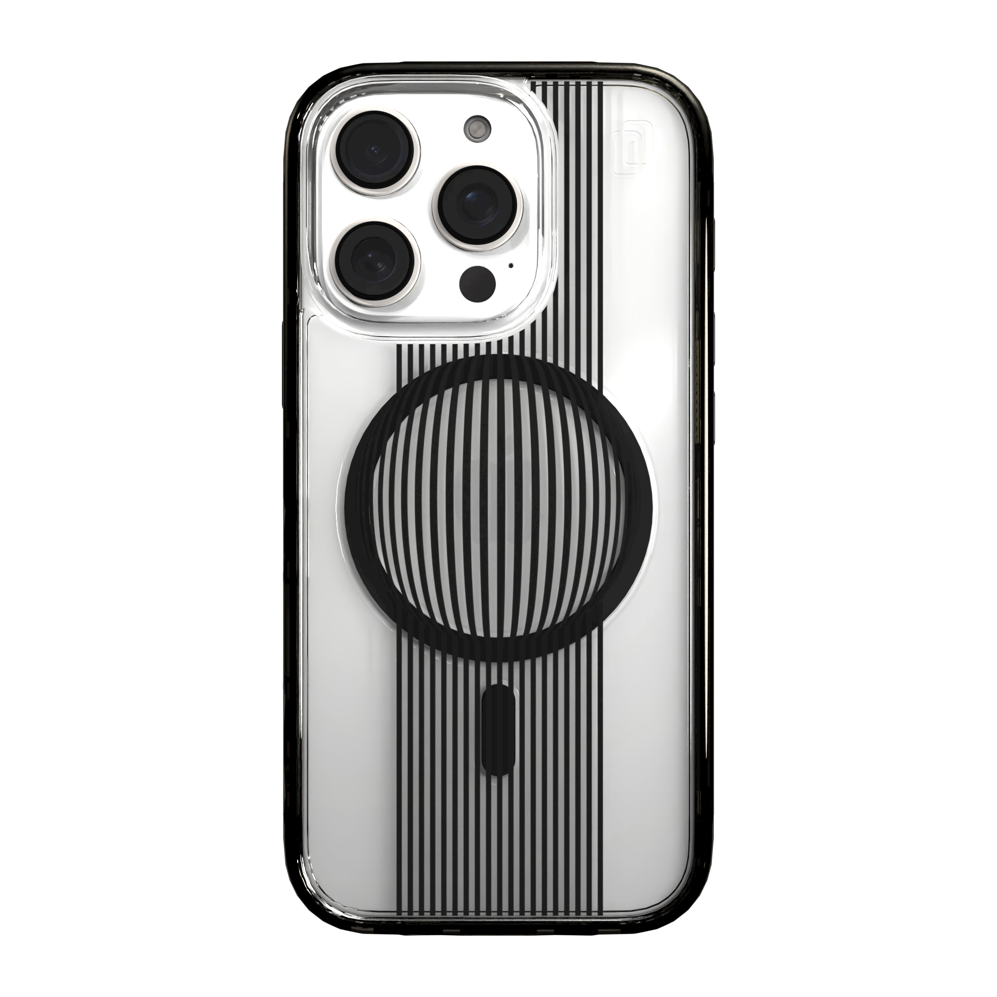 iPhone 16 Series | MagSafe | Monochromatic Case Designs | Gravity Sphere Gravity / iPhone 16 Pro / Black