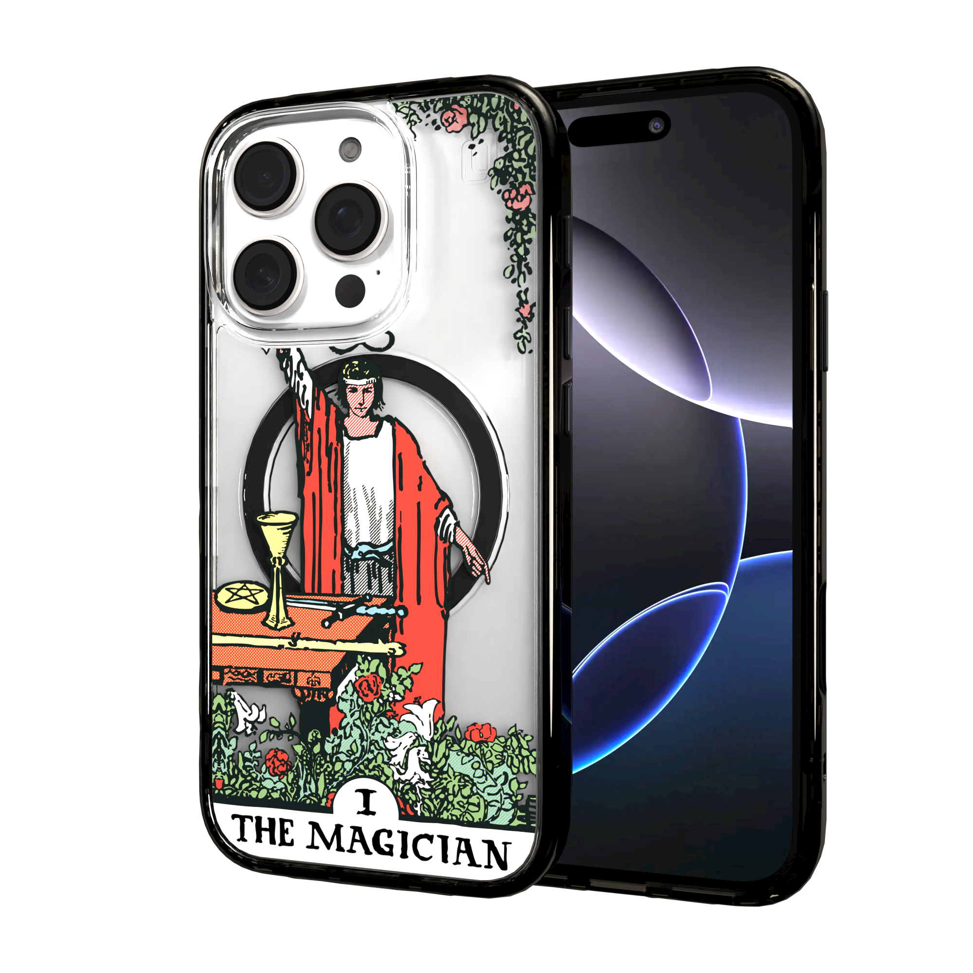 iPhone 16 Series | MagSafe | Tarot Collection | The Magician The Magician - Color / iPhone 16 Pro / Black