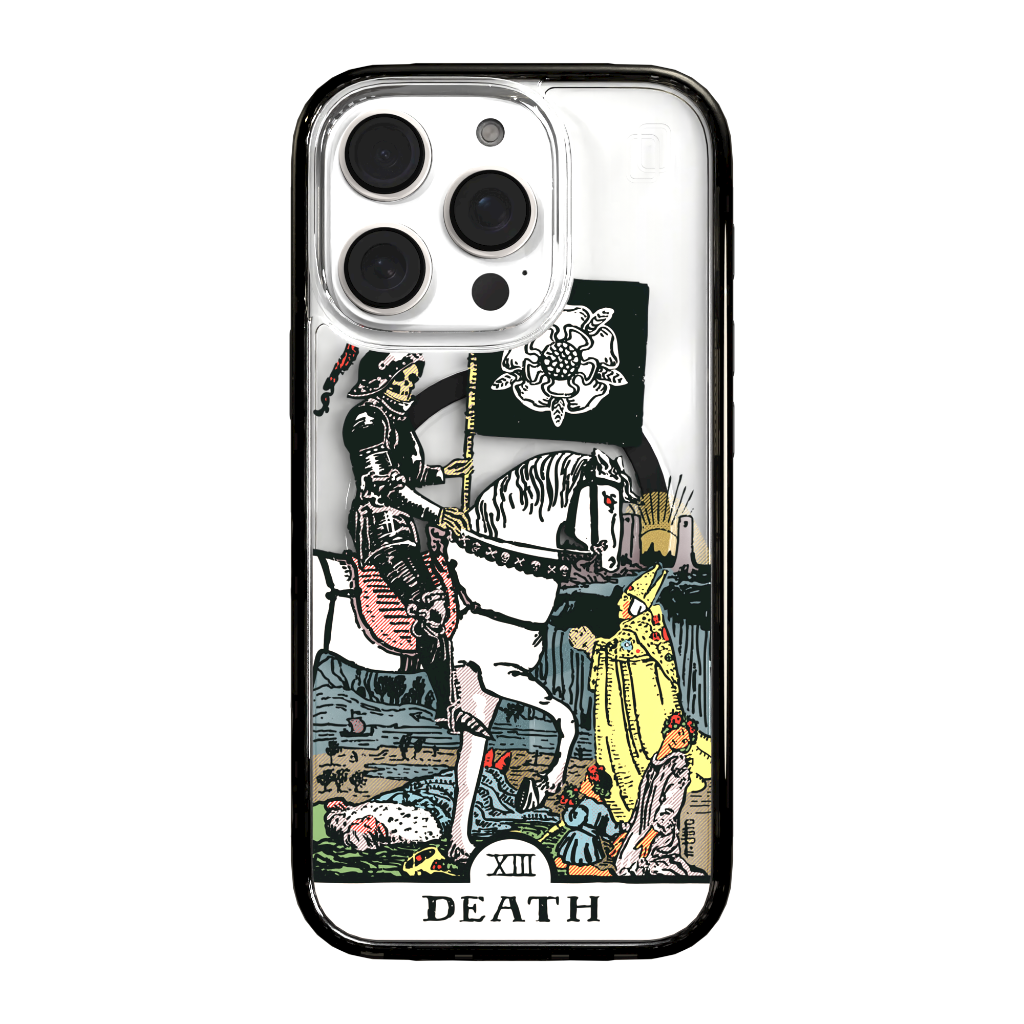iPhone 16 Series | MagSafe | Tarot Collection | Death Death - Color / iPhone 16 Pro / Black