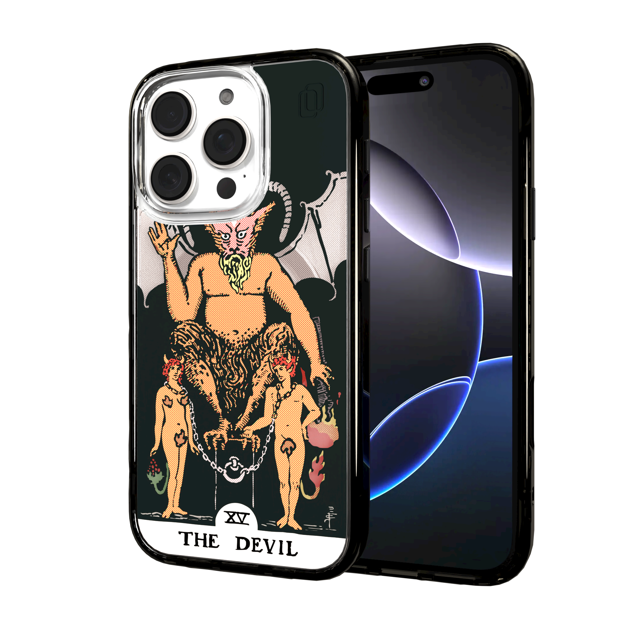 iPhone 16 Series | MagSafe | Tarot Collection | The Devil The Devil - Color / iPhone 16 Pro / Black