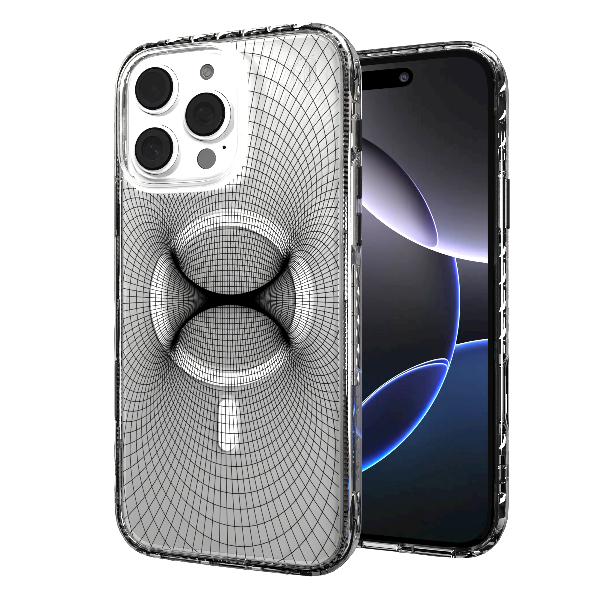 iPhone 16 Series | MagSafe | Monochromatic Case Designs | Symmetry Symmetry / iPhone 16 Pro Max / Clear