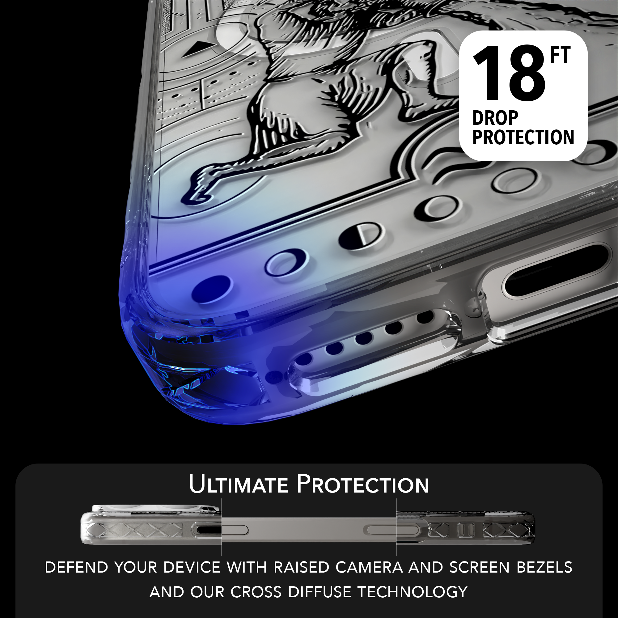 iPhone 16 Series | MagSafe | Zodiac Collection | Aquarius Aquarius Black / iPhone 16 Pro Max / Clear