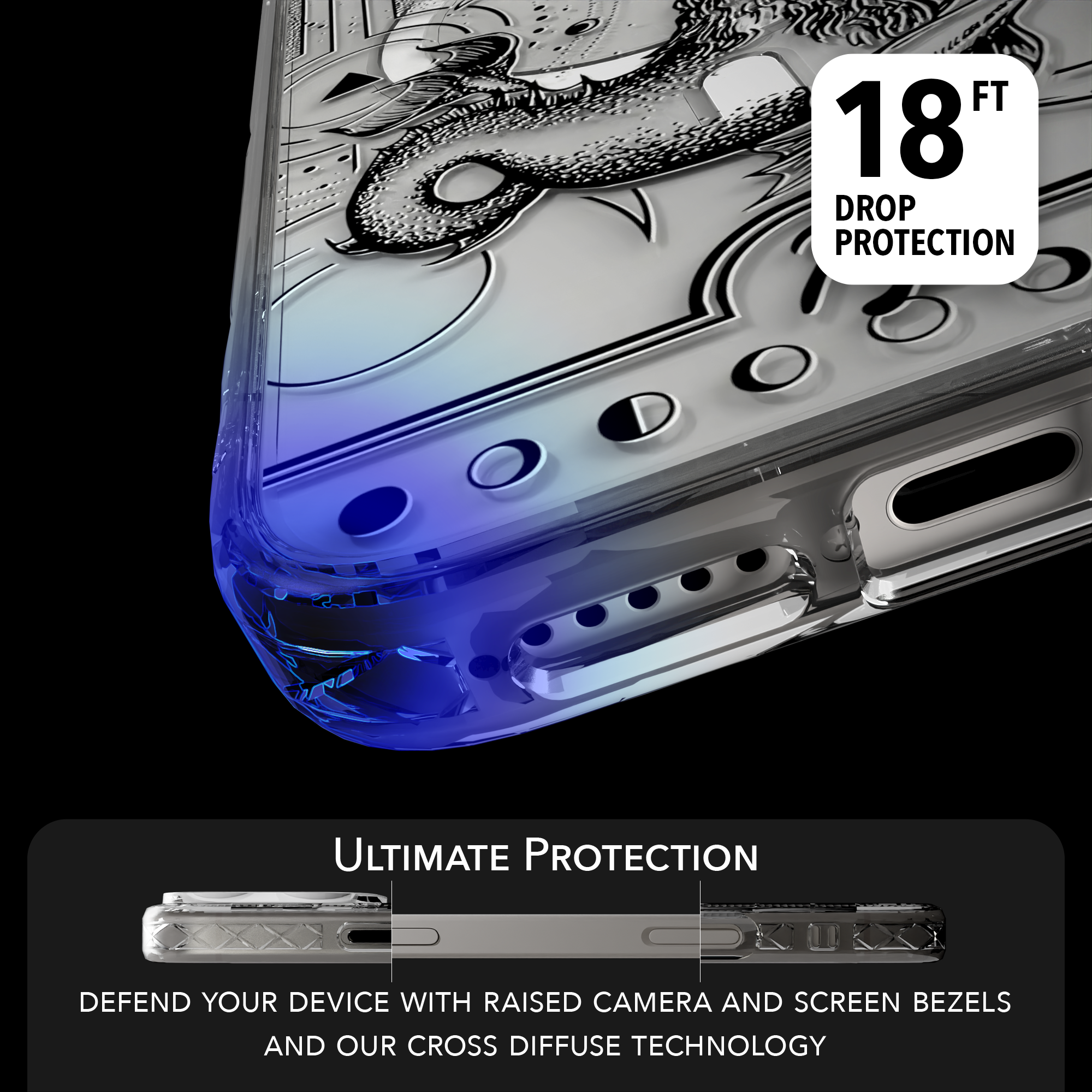 iPhone 16 Series | MagSafe | Zodiac Collection |Capricorn Capricorn Black / iPhone 16 Pro Max / Clear