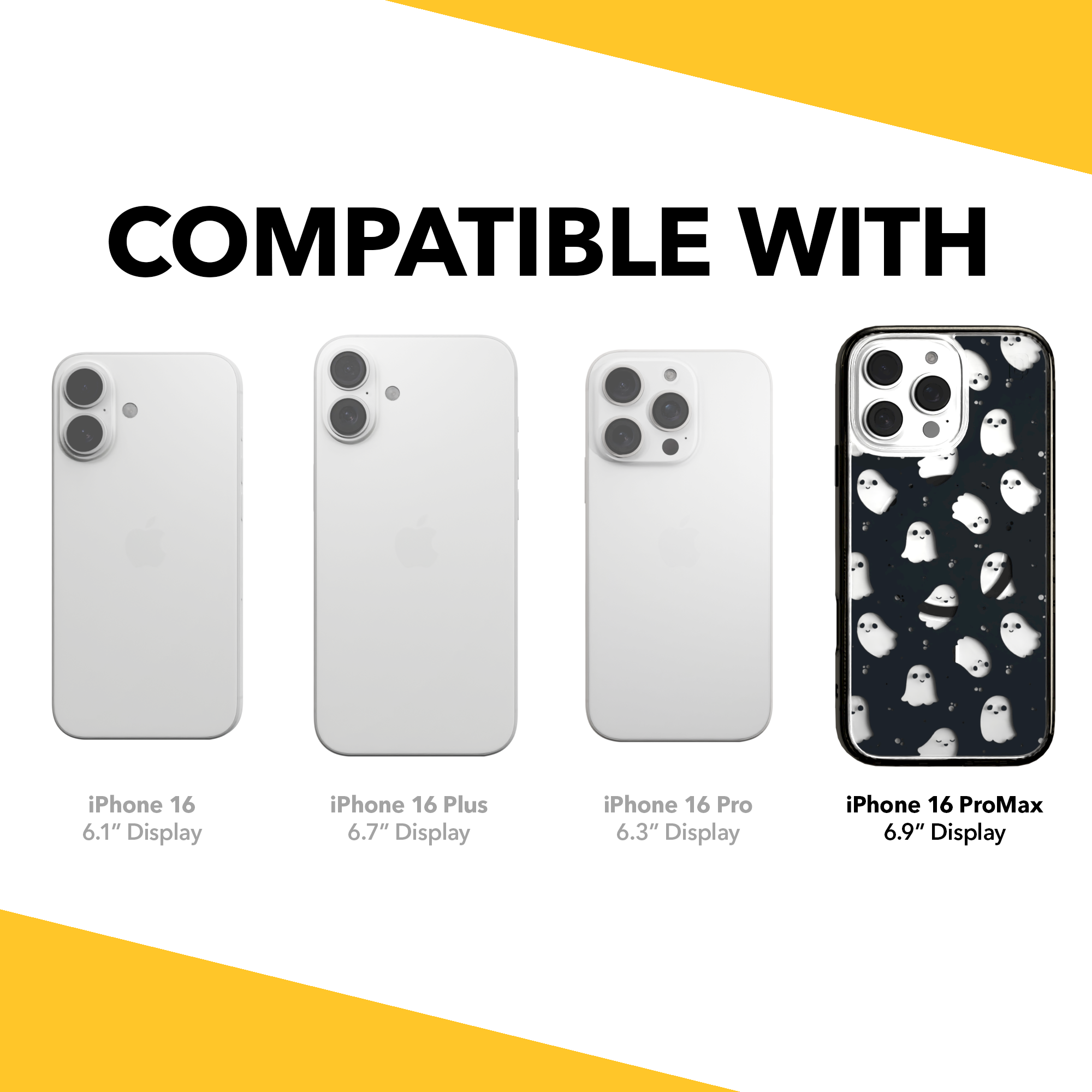 iPhone 16 Series | MagSafe | Halloween Case | Midnight Spirits Midnight Spirits / iPhone 16 Pro Max / Black
