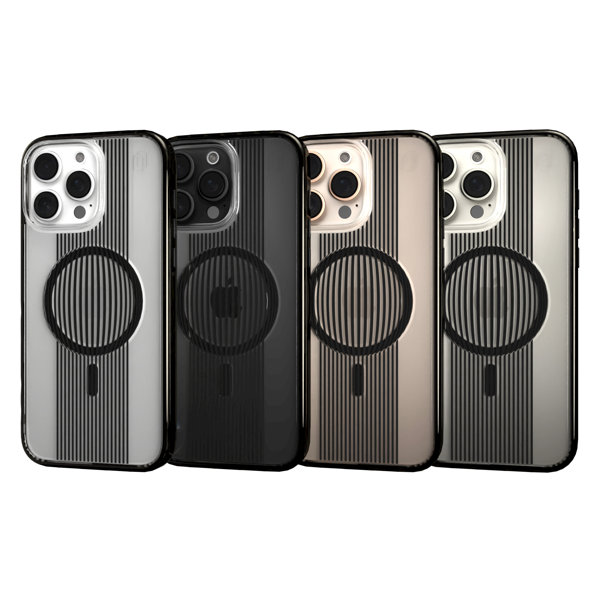 iPhone 16 Series | MagSafe | Monochromatic Case Designs | Gravity Sphere Gravity / iPhone 16 Pro Max / Black