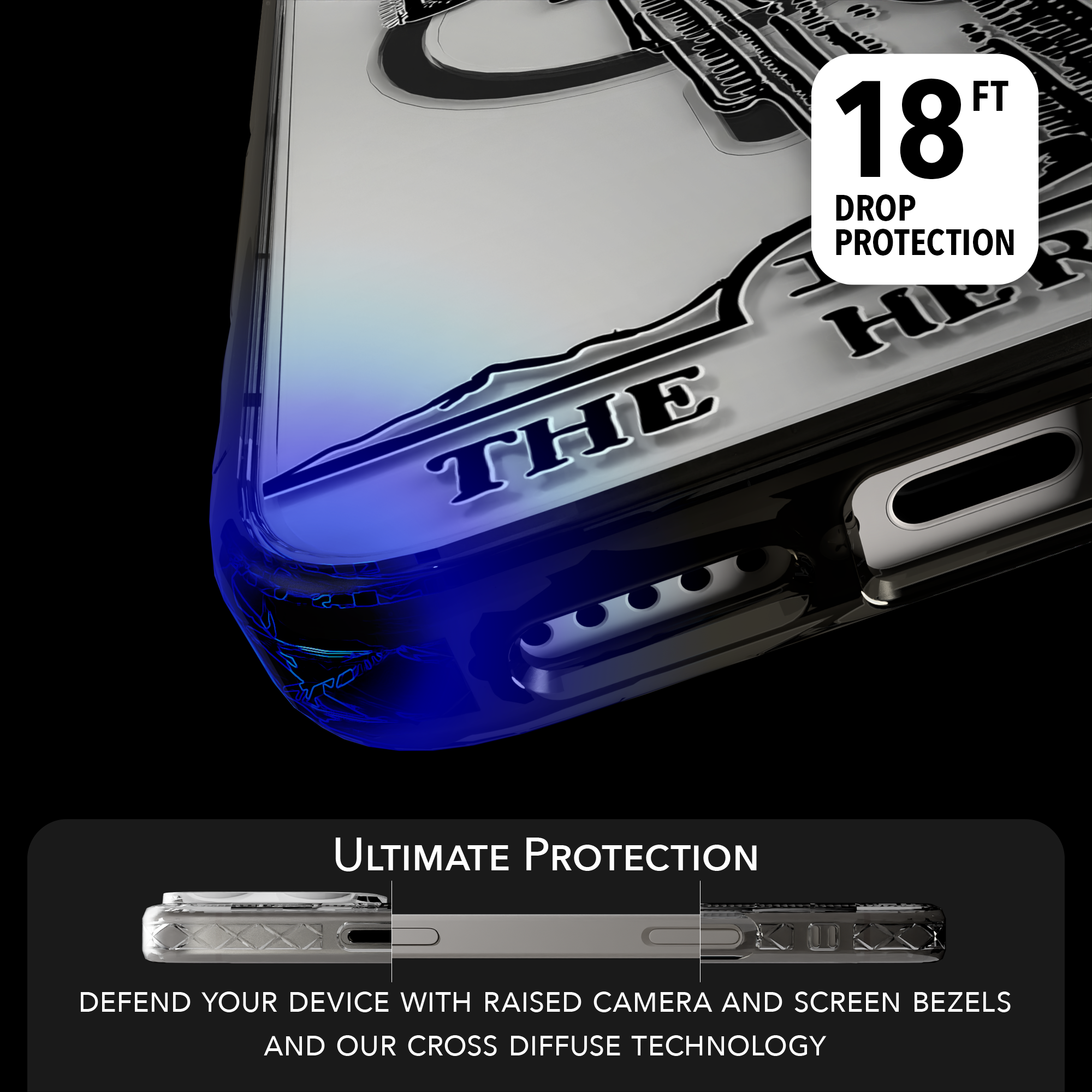 iPhone 16 Series | MagSafe | Tarot Collection | The Hermit The Hermit - Line / iPhone 16 Pro Max / Black