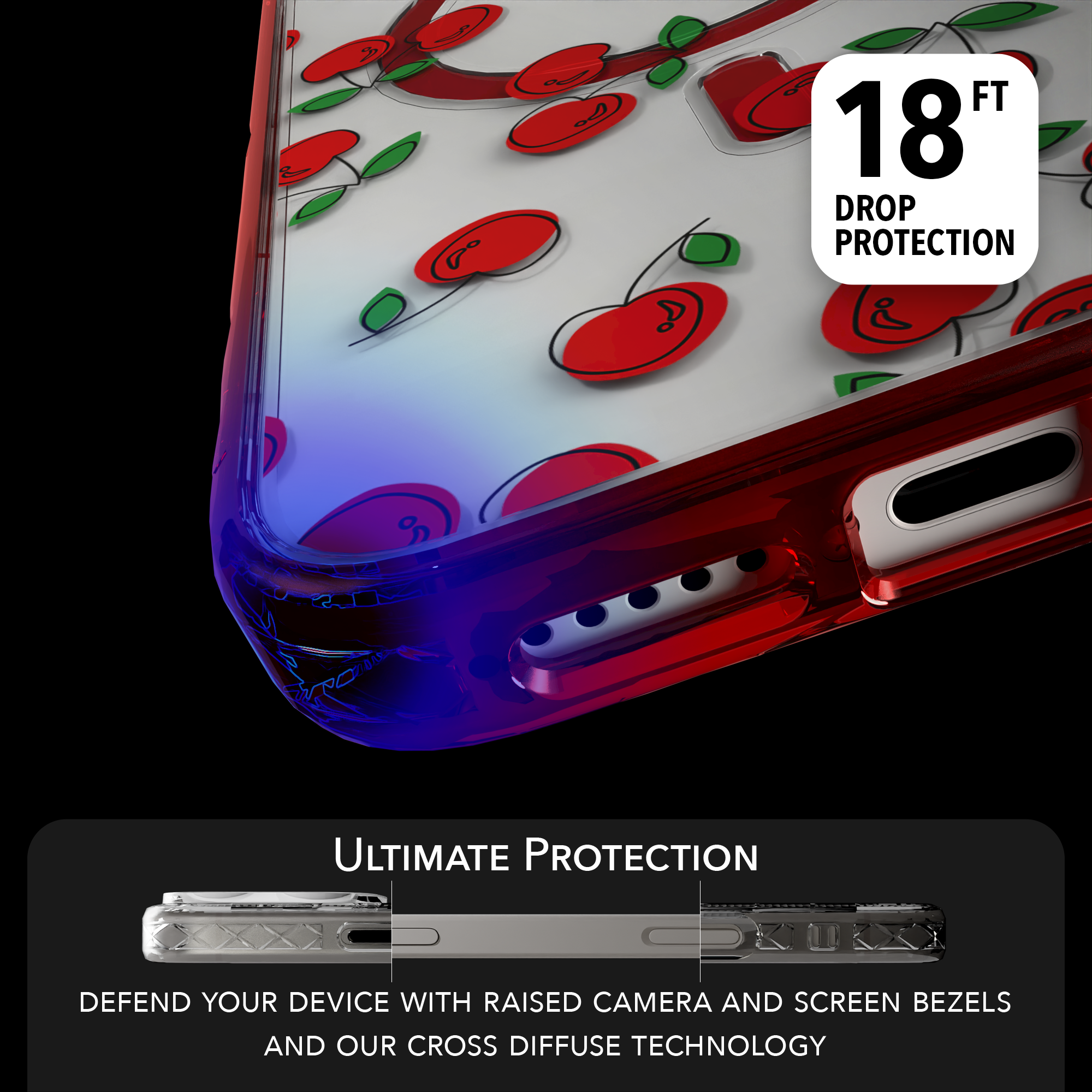 iPhone 16 Series | MagSafe | Fruit Bowl Collection | Bowl O' Cherries Bowl O' Cherries / iPhone 16 Pro Max / Red