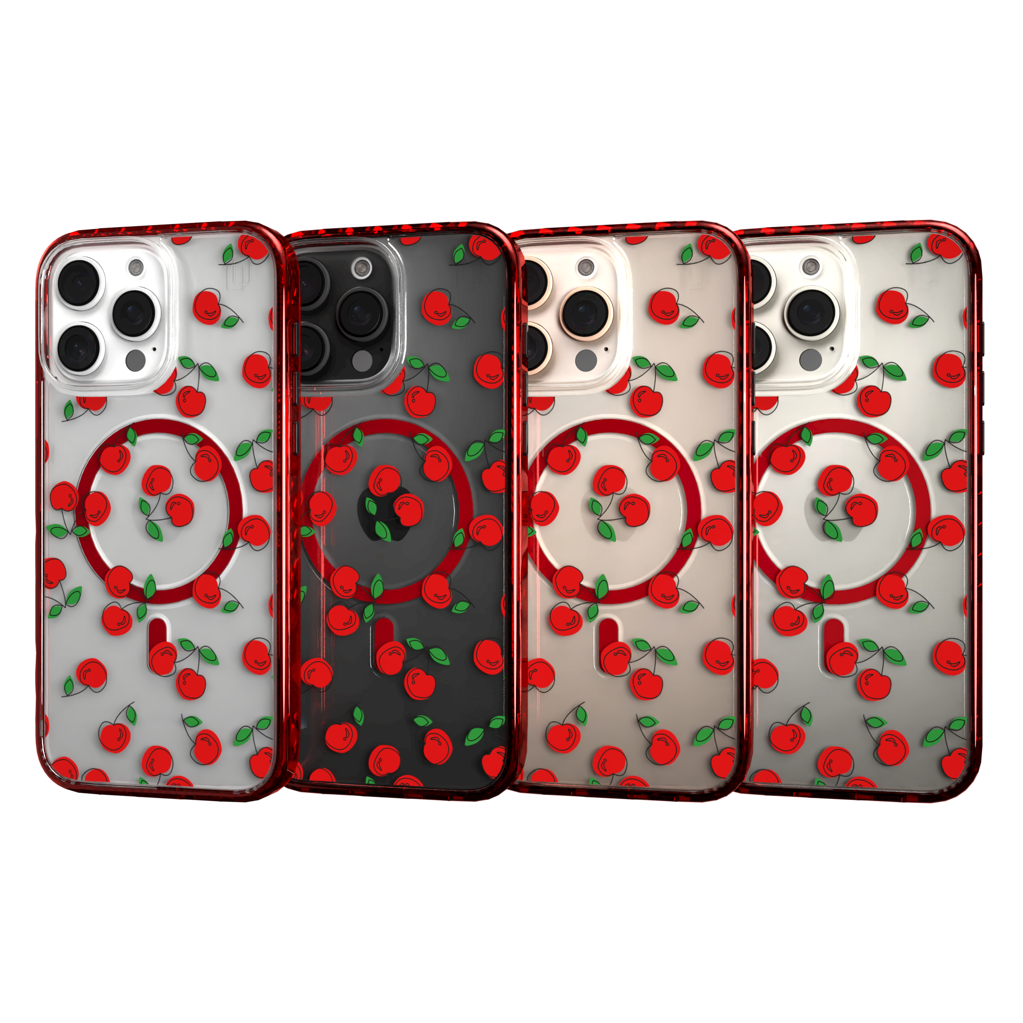iPhone 16 Series | MagSafe | Fruit Bowl Collection | Bowl O' Cherries Bowl O' Cherries / iPhone 16 Pro Max / Red