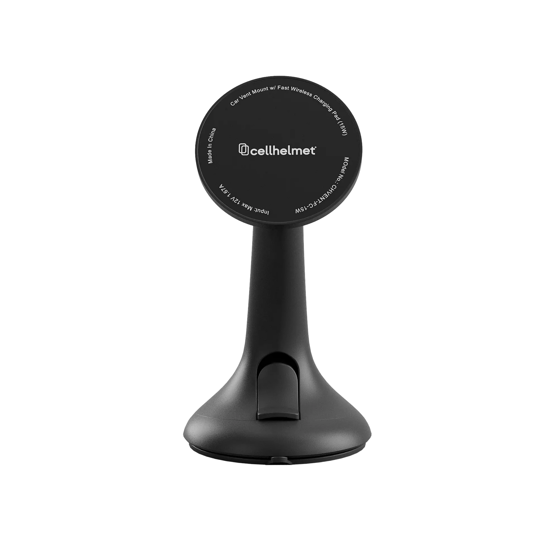 Car Dash Mount w/ Fast Wireless Charging Pad & Magnetic Alignment Technology (15W) - MagSafe Wireless Charger - - cellhelmet