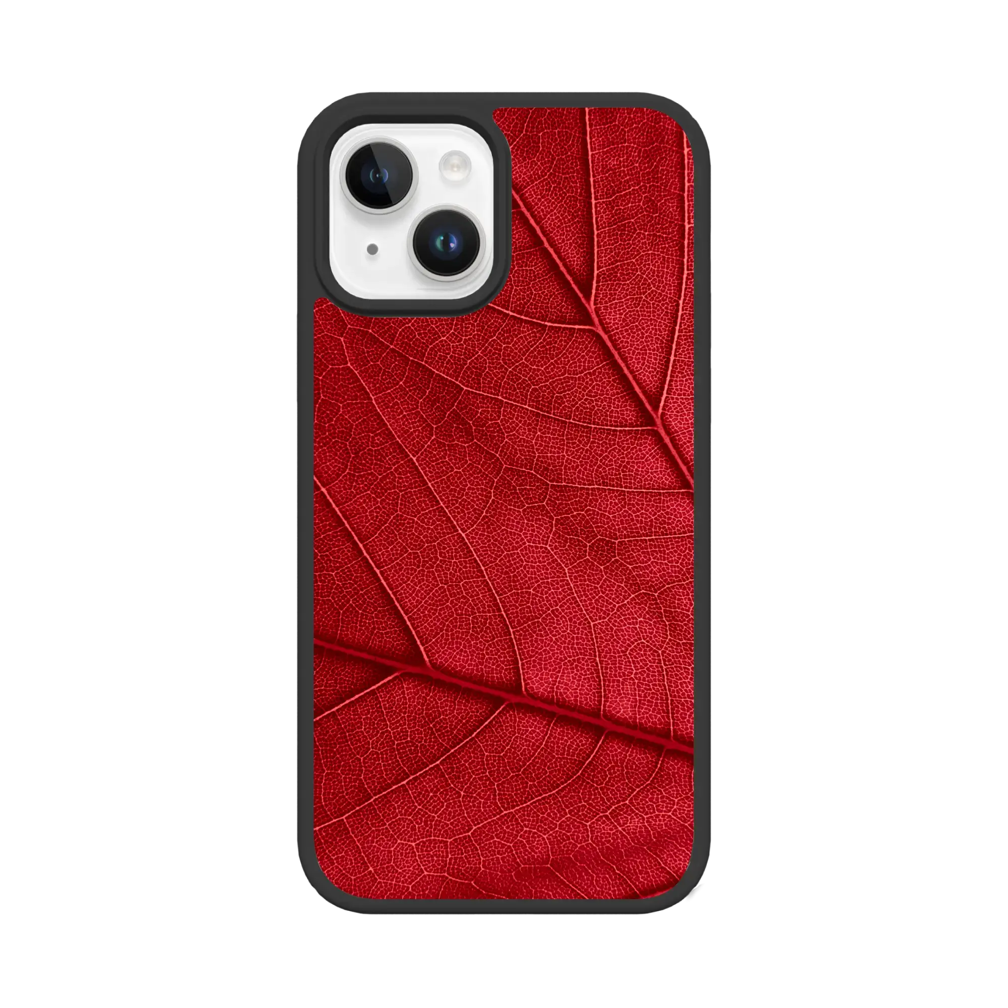 Crimson Cascade | Autumn Leaves | Custom MagSafe Case Design for Apple iPhone 12 Series