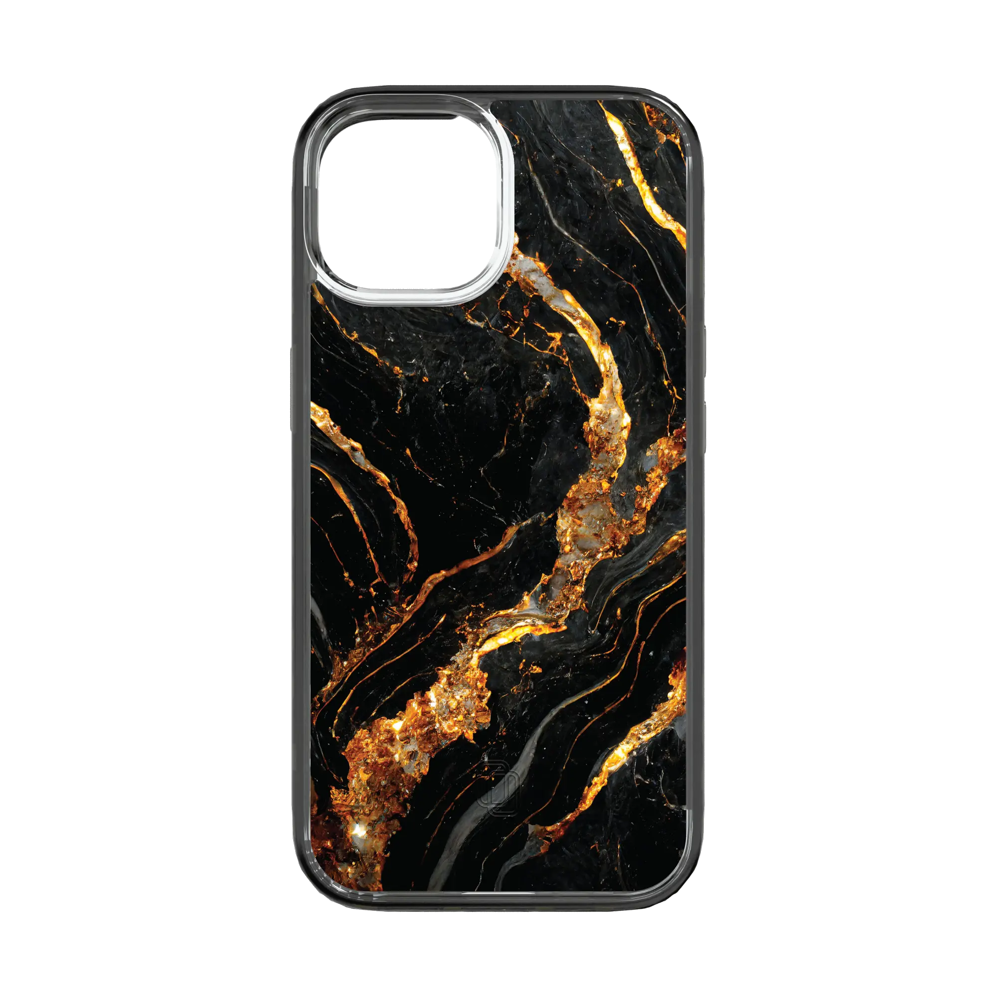 Apple-iPhone-15-Onyx-Black Dark Knight | Protective MagSafe Case | Marble Stone Series for Apple iPhone 15 Series cellhelmet cellhelmet