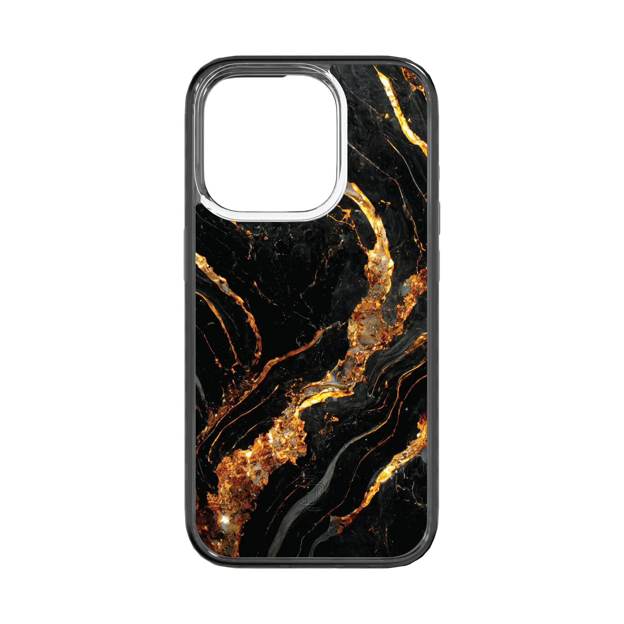 Apple-iPhone-15-Pro-Onyx-Black Dark Knight | Protective MagSafe Case | Marble Stone Series for Apple iPhone 15 Series cellhelmet cellhelmet